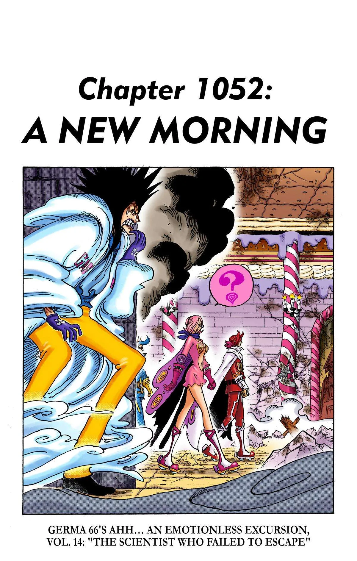 One Piece - Colored Chapter 1052 page 1