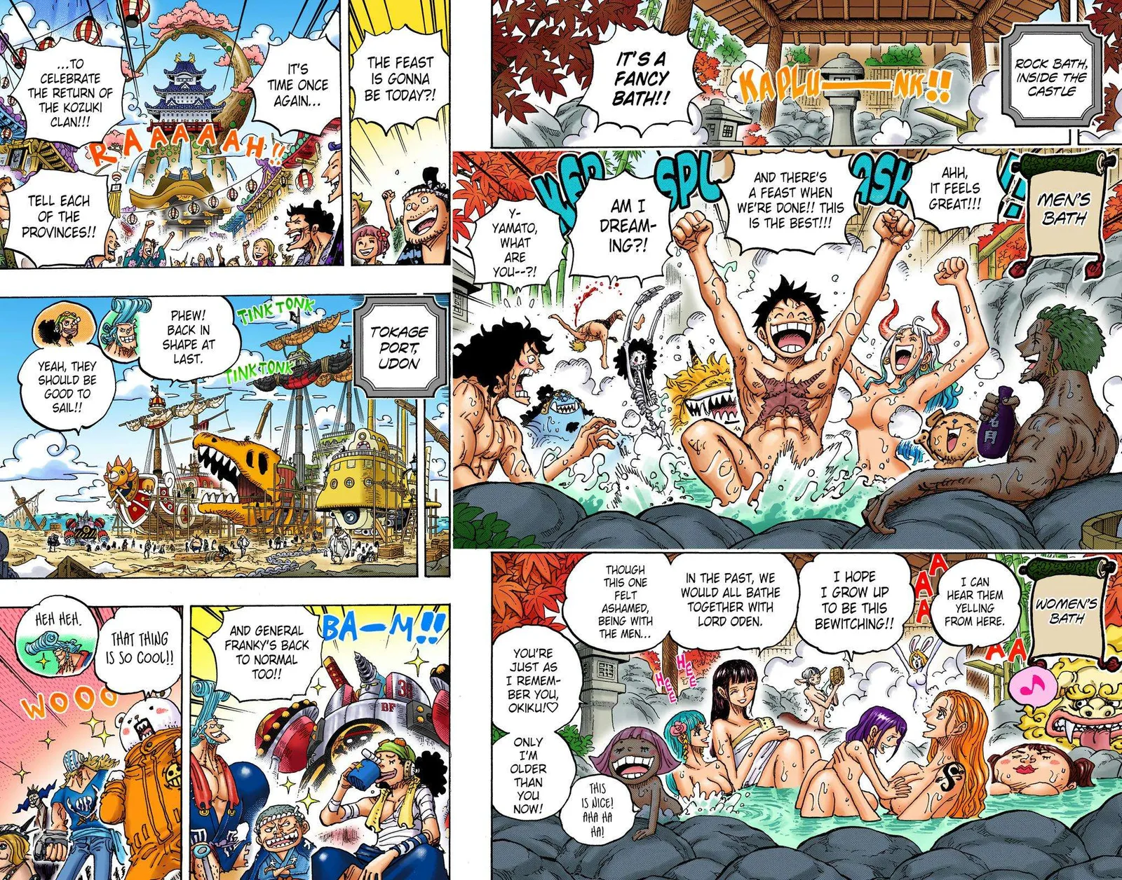 One Piece - Colored Chapter 1052 page 13