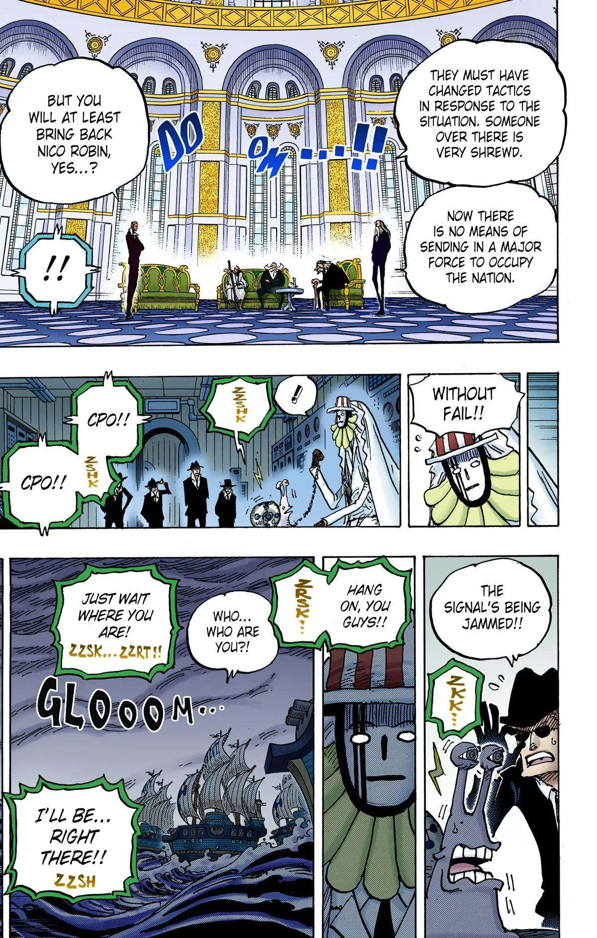 One Piece - Colored Chapter 1052 page 3