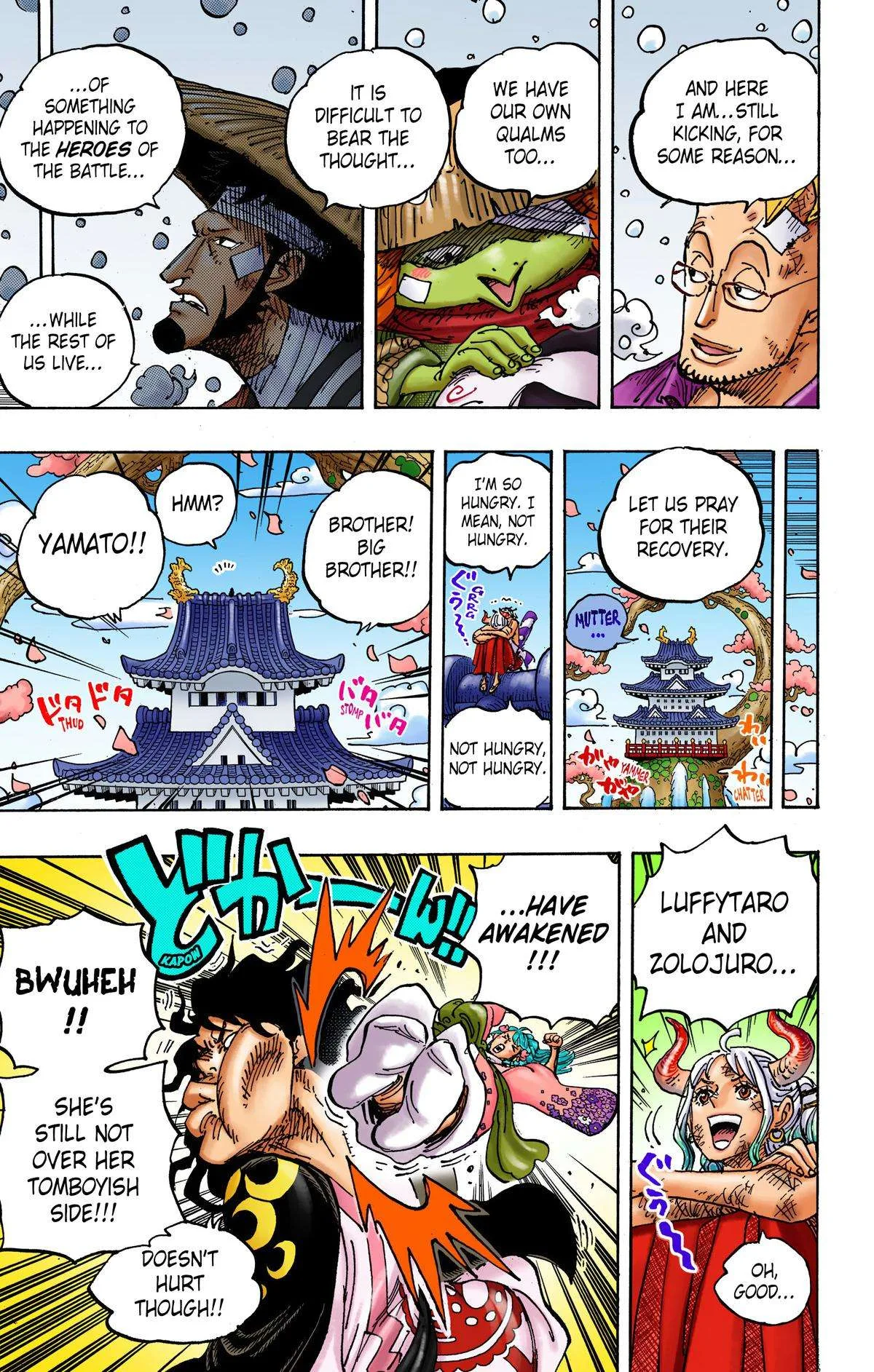 One Piece - Colored Chapter 1052 page 9