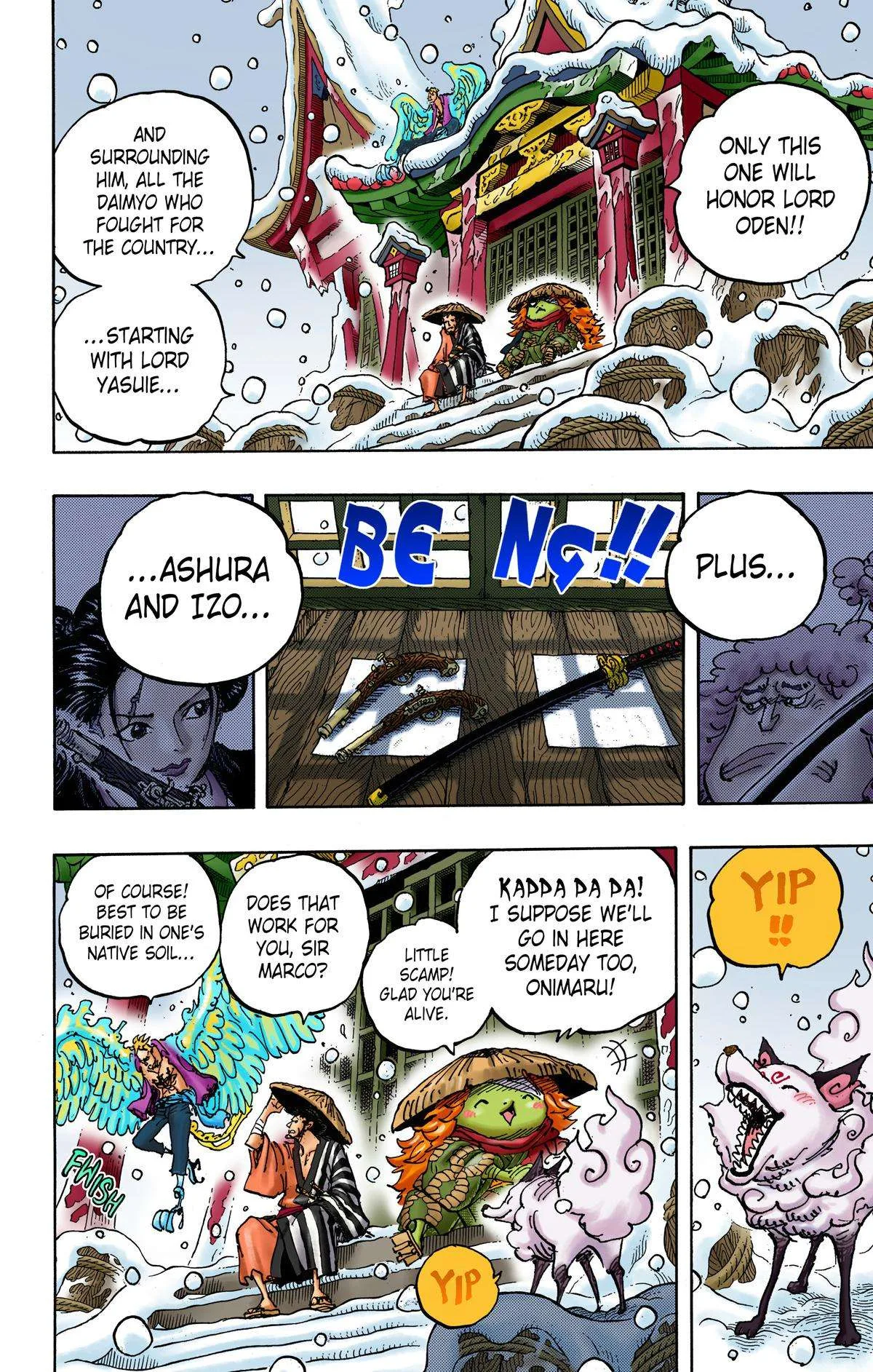 One Piece - Colored Chapter 1052 page 8