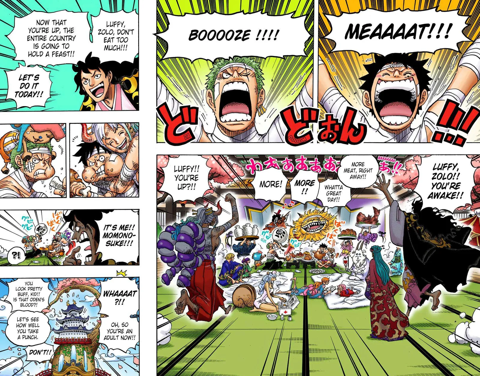 One Piece - Colored Chapter 1052 page 10