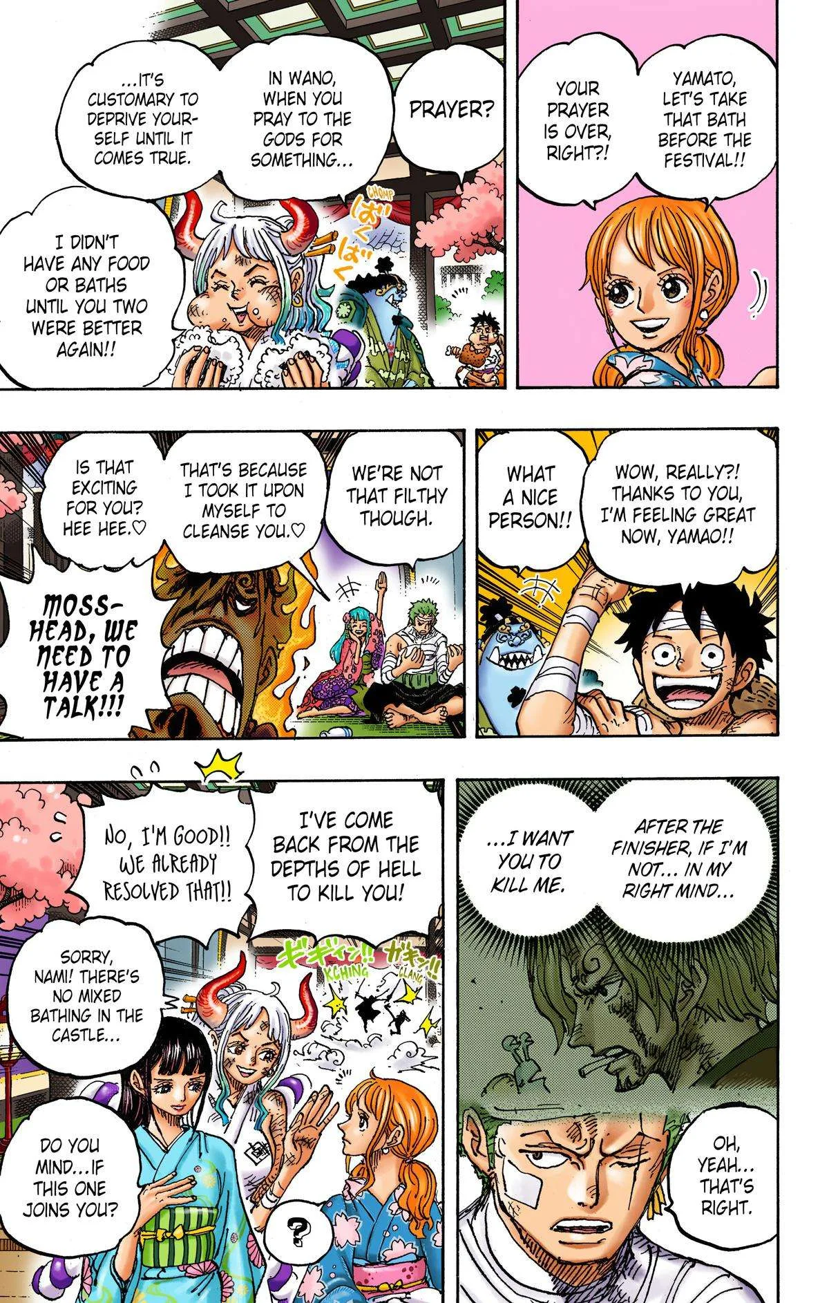 One Piece - Colored Chapter 1052 page 12