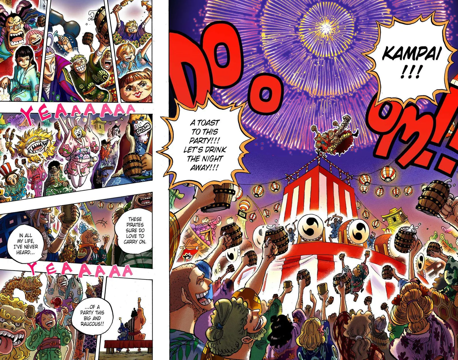 One Piece - Colored Chapter 1053 page 13