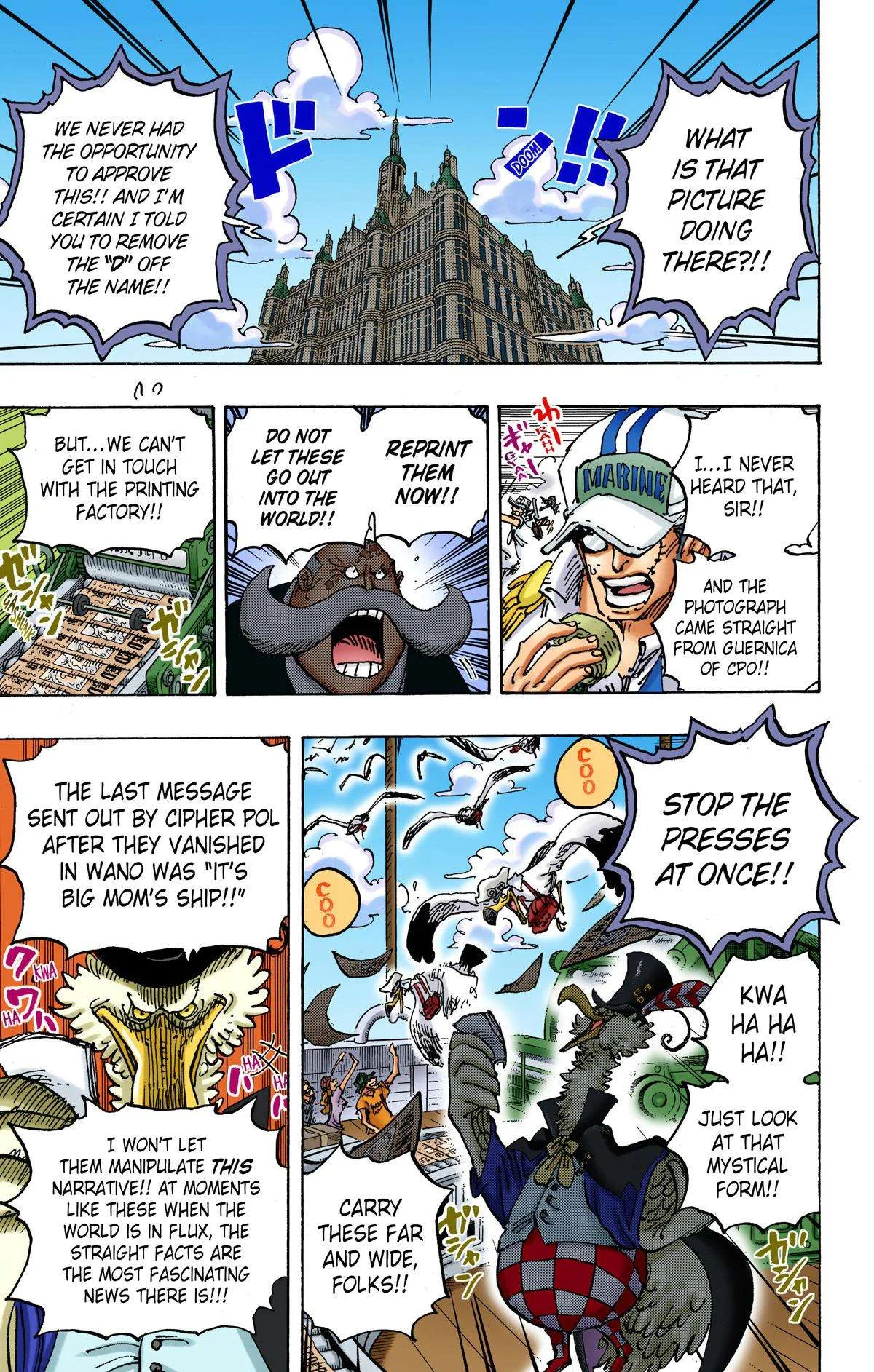 One Piece - Colored Chapter 1053 page 3