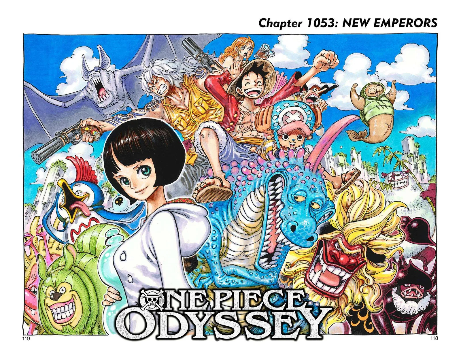 One Piece - Colored Chapter 1053 page 1