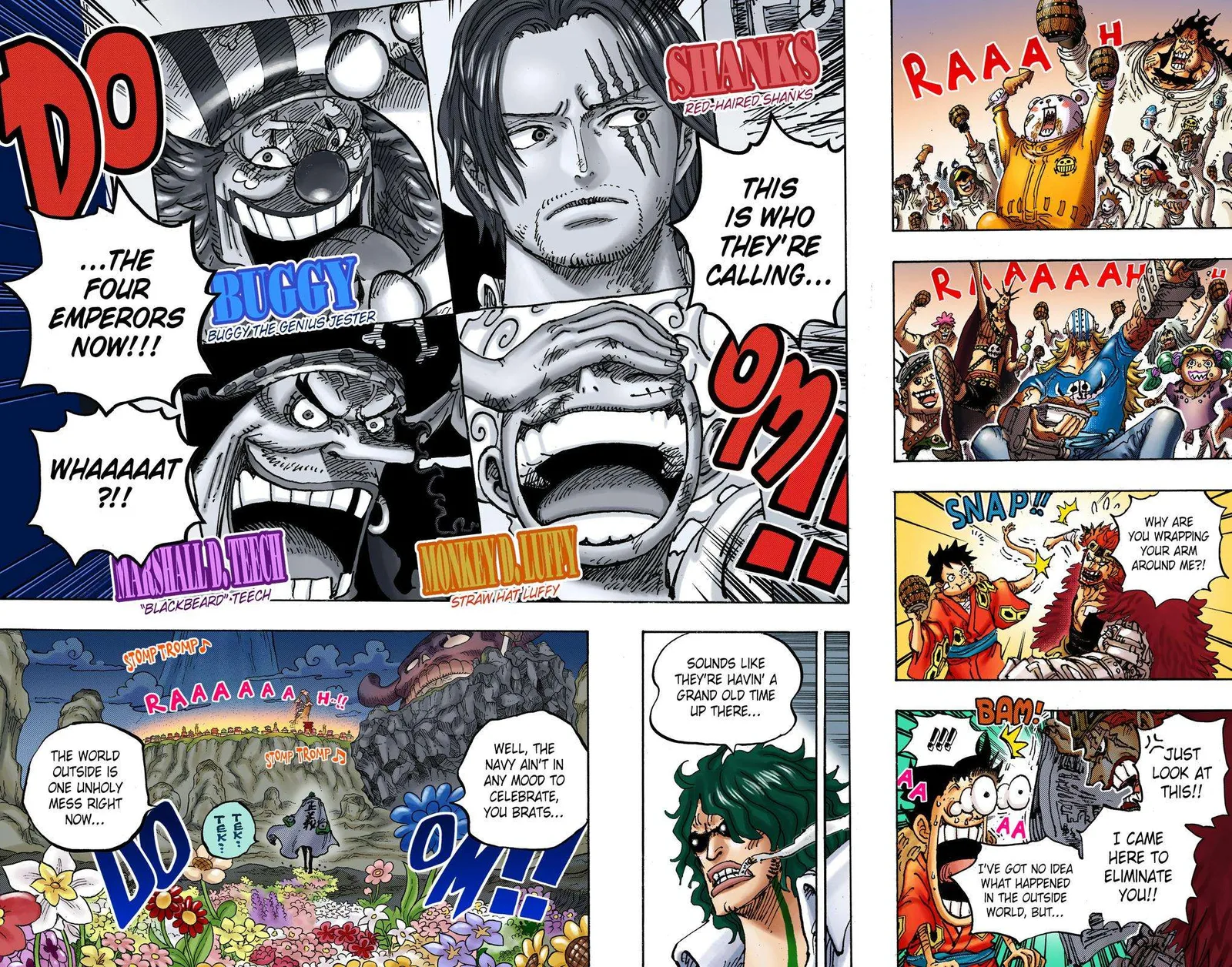 One Piece - Colored Chapter 1053 page 14