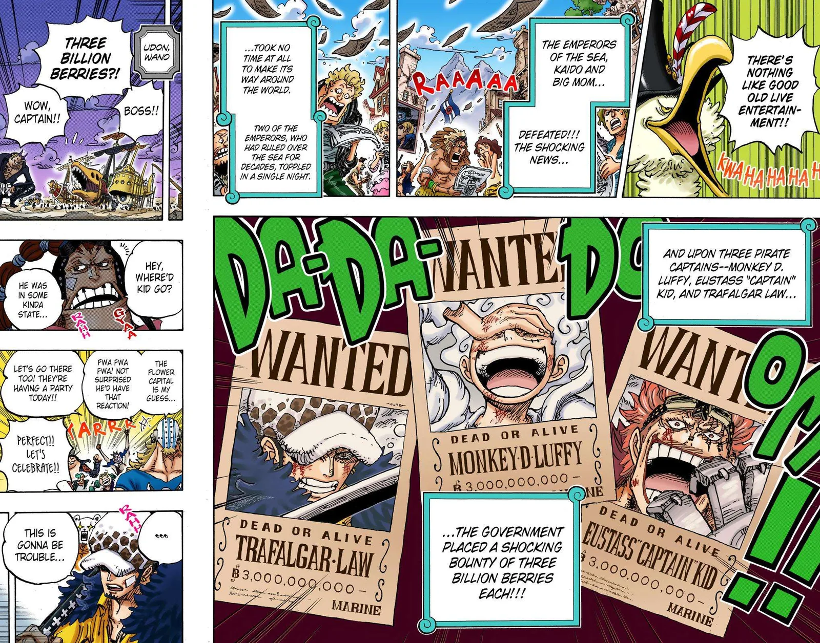 One Piece - Colored Chapter 1053 page 4