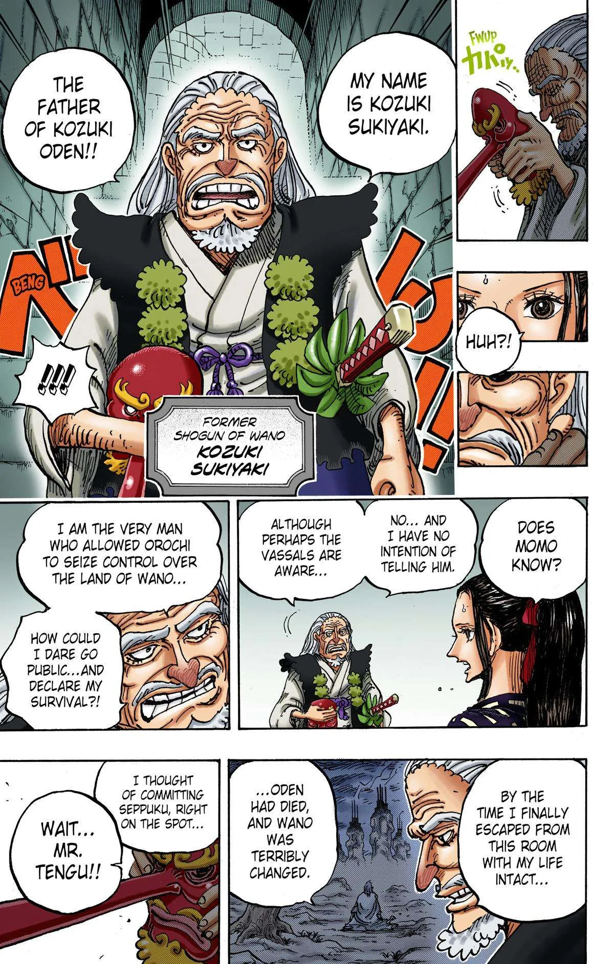 One Piece - Colored Chapter 1053 page 8