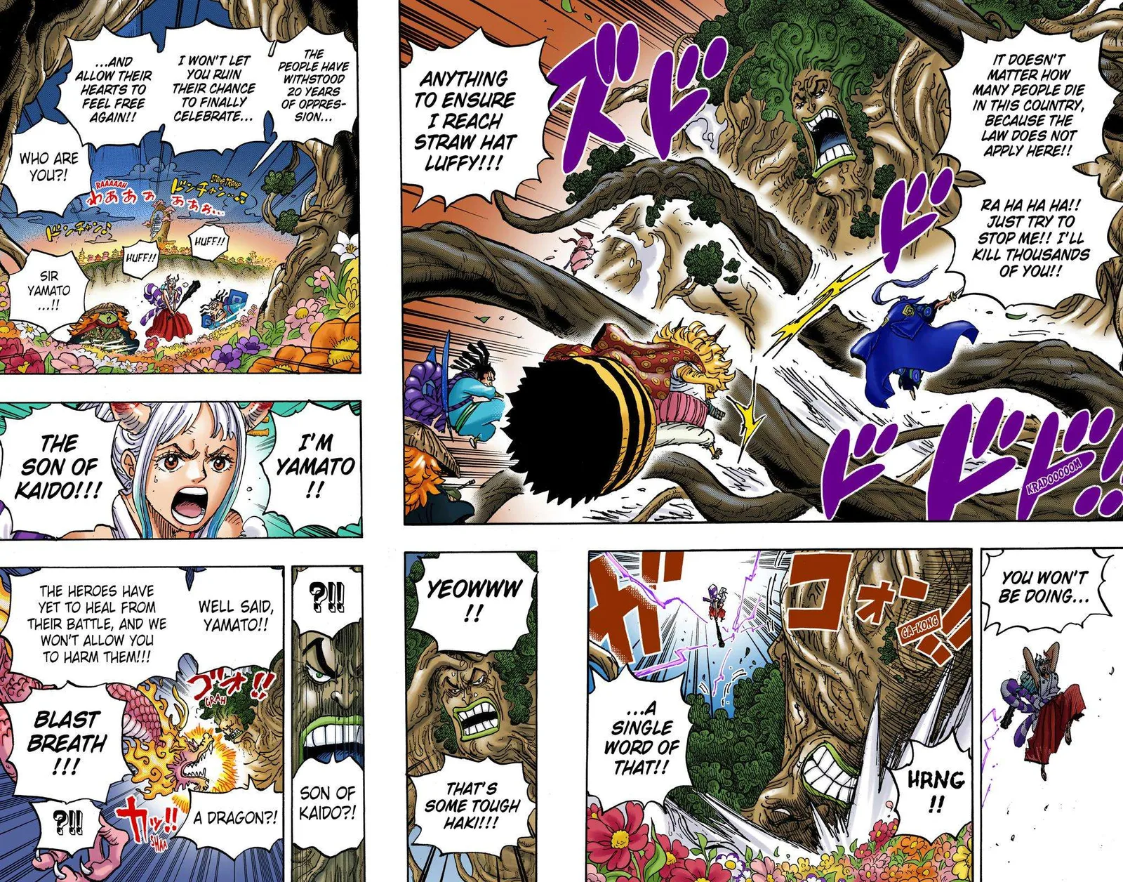 One Piece - Colored Chapter 1054 page 5