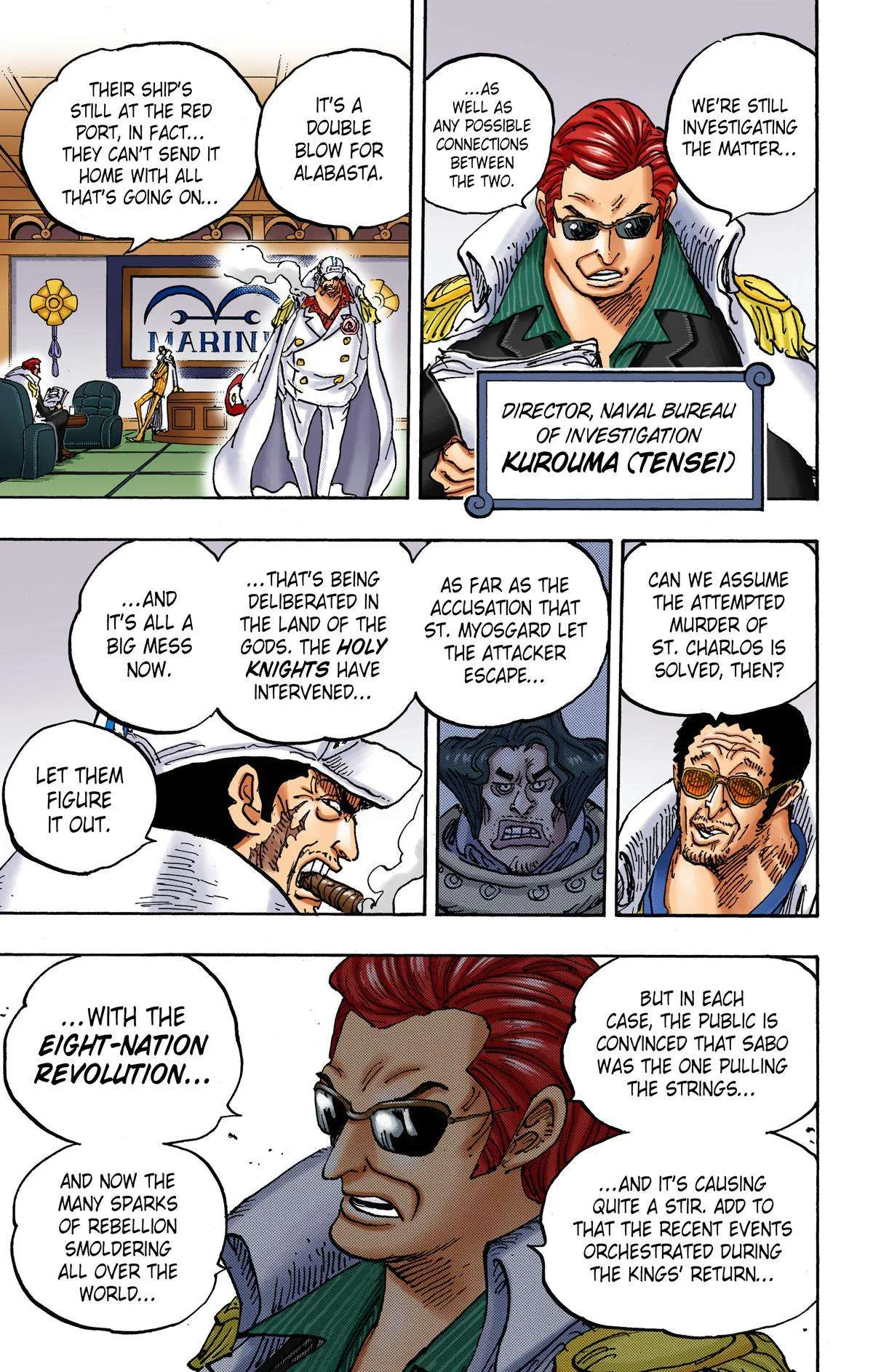 One Piece - Colored Chapter 1054 page 15