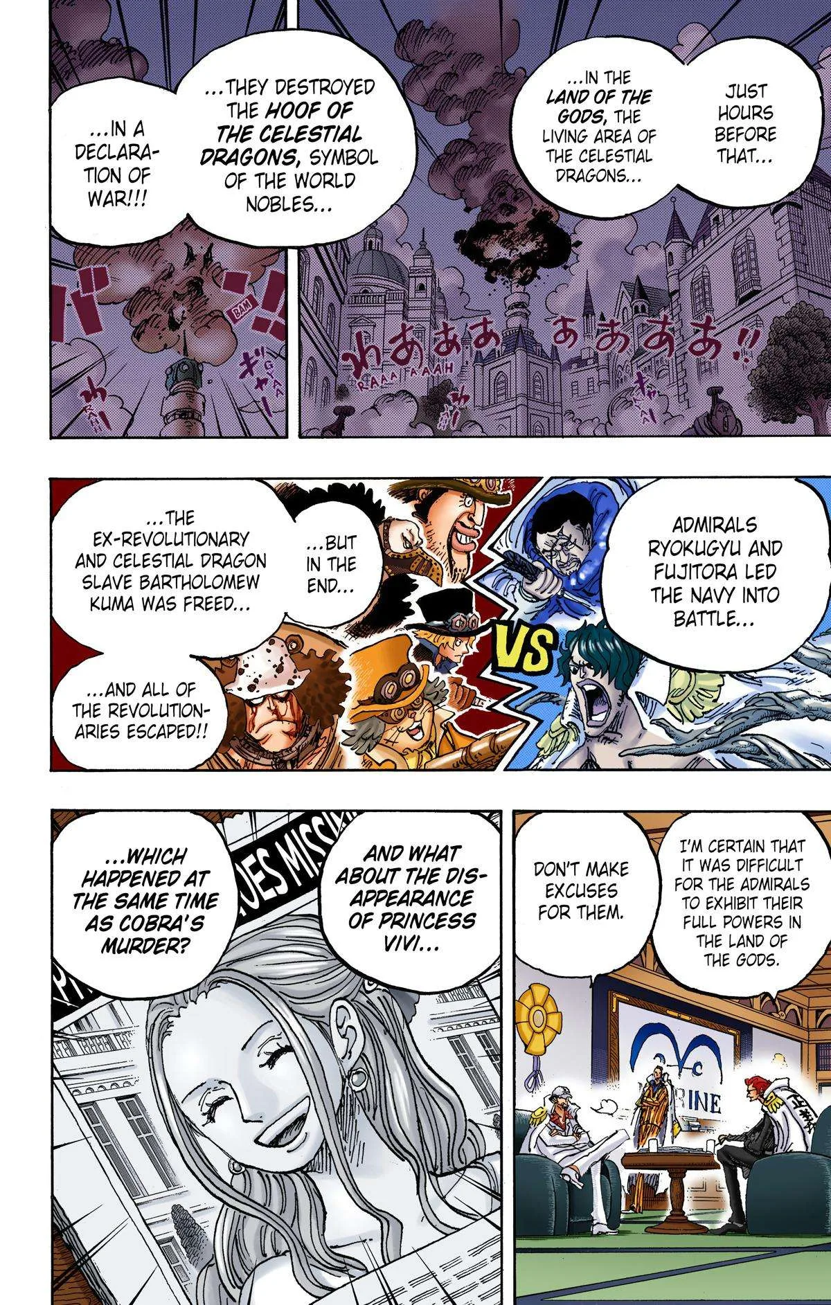 One Piece - Colored Chapter 1054 page 14