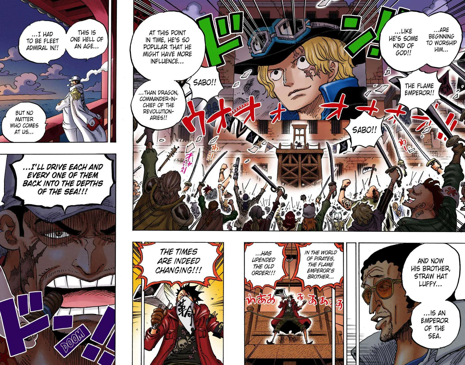 One Piece - Colored Chapter 1054 page 16