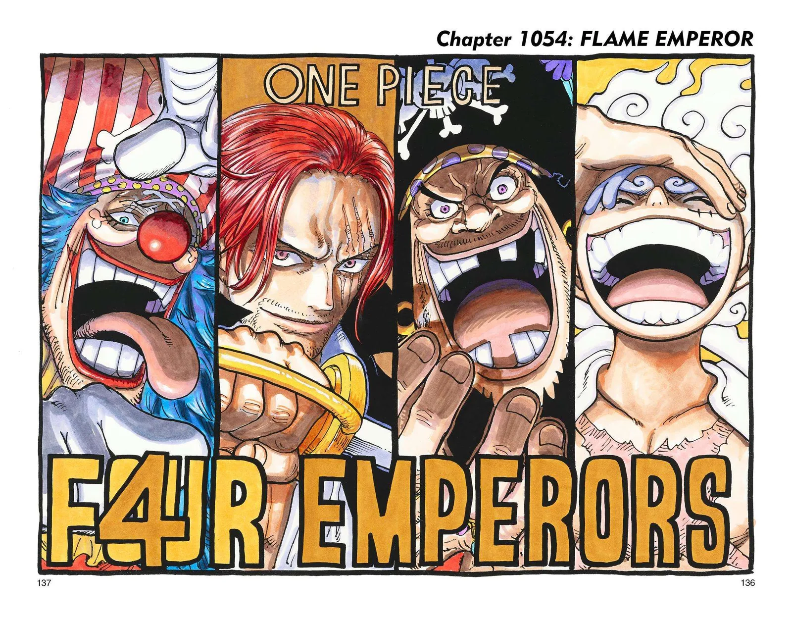 One Piece - Colored Chapter 1054 page 1