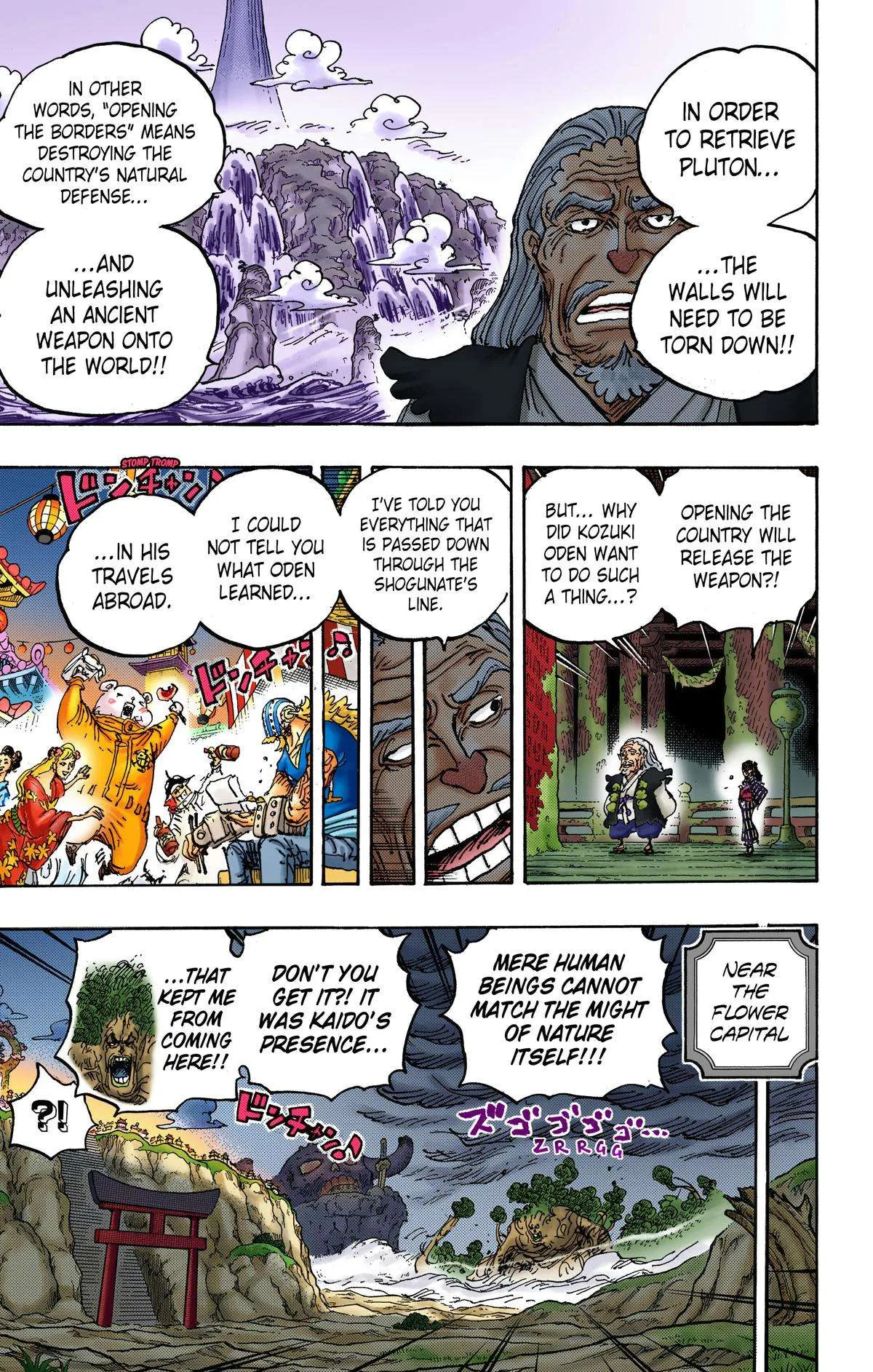 One Piece - Colored Chapter 1055 page 10