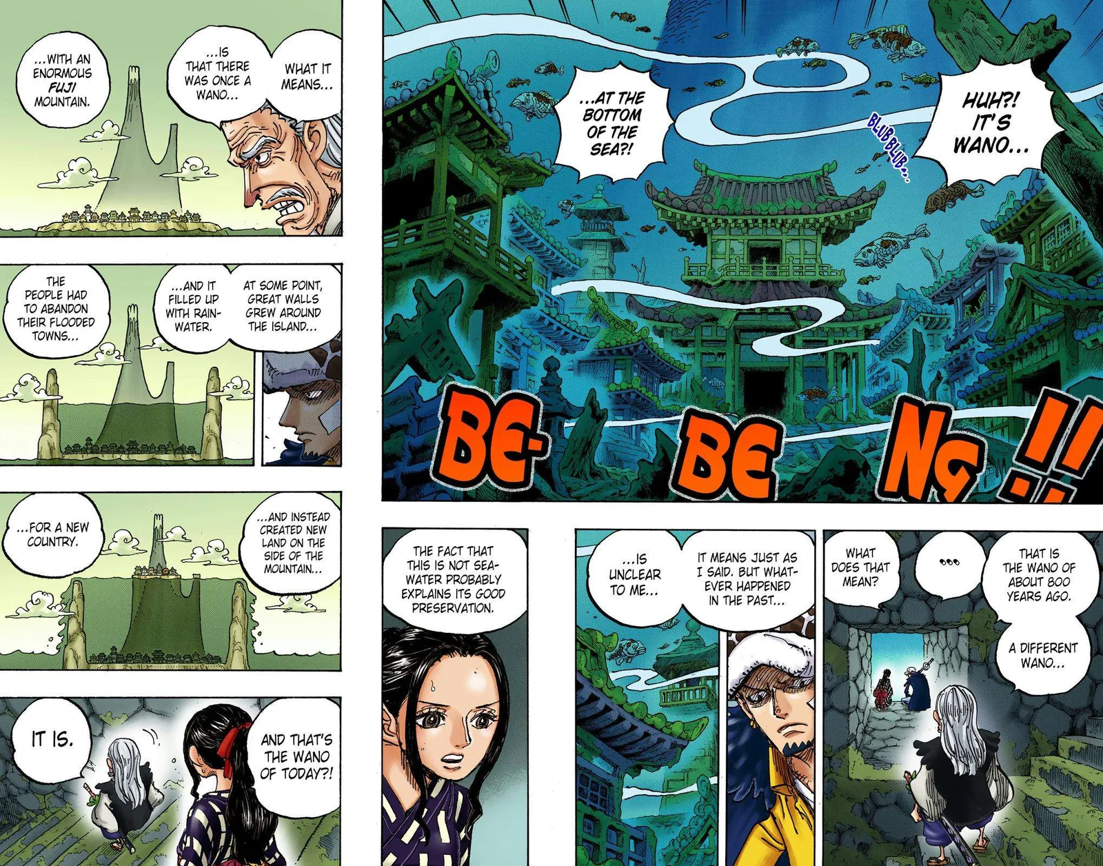One Piece - Colored Chapter 1055 page 8