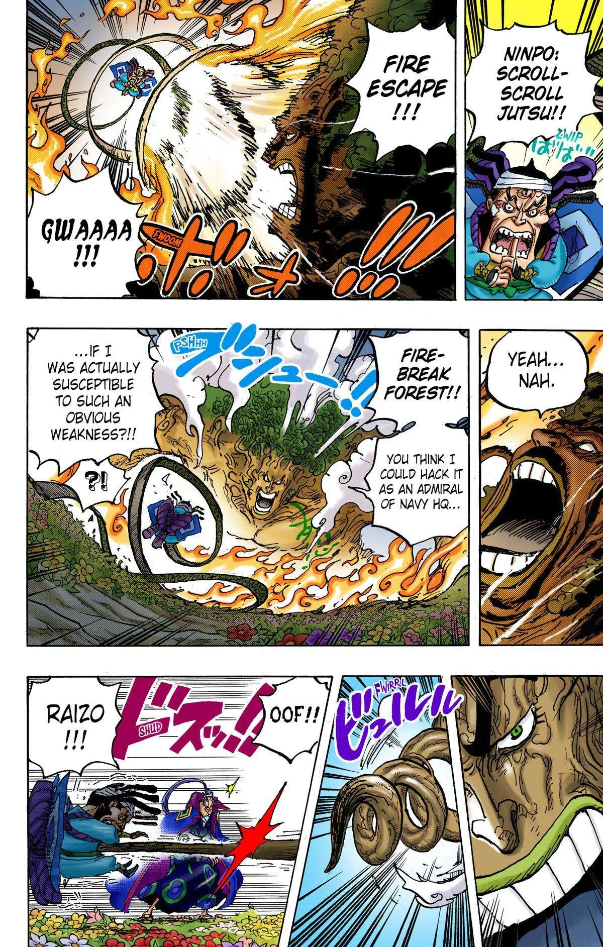One Piece - Colored Chapter 1055 page 4