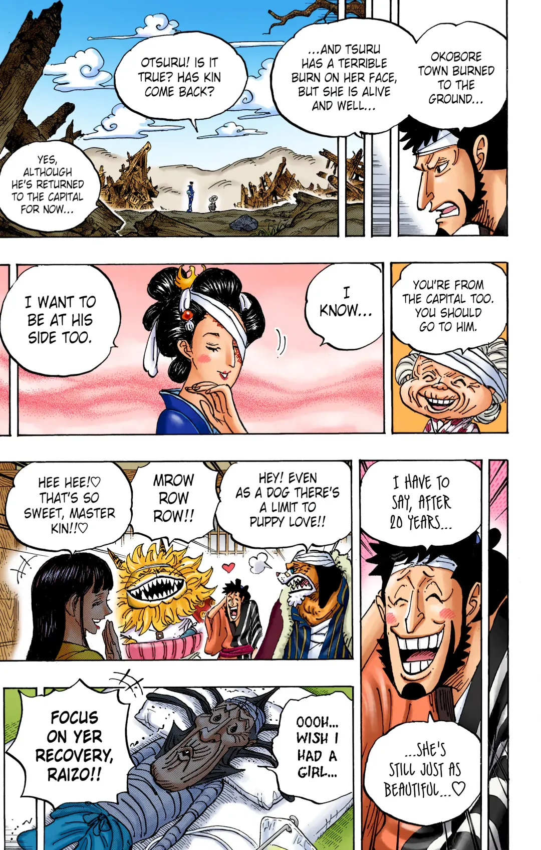 One Piece - Colored Chapter 1056 page 9