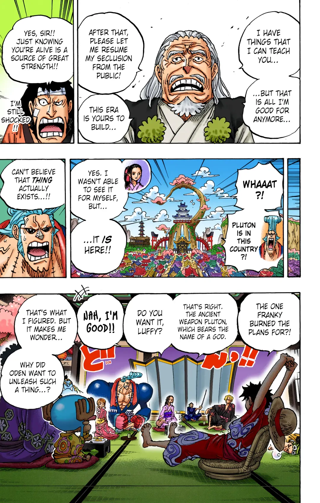 One Piece - Colored Chapter 1056 page 13