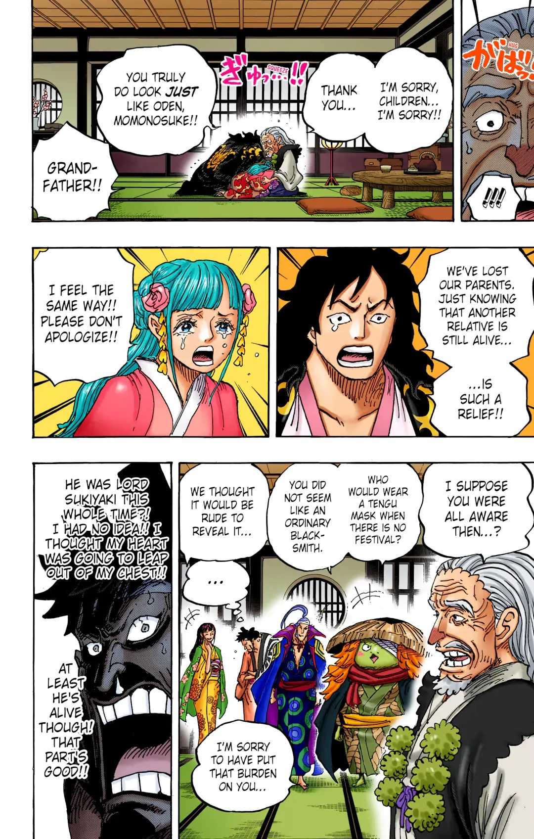 One Piece - Colored Chapter 1056 page 12