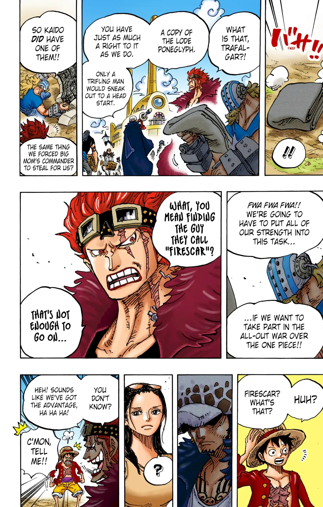One Piece - Colored Chapter 1056 page 21