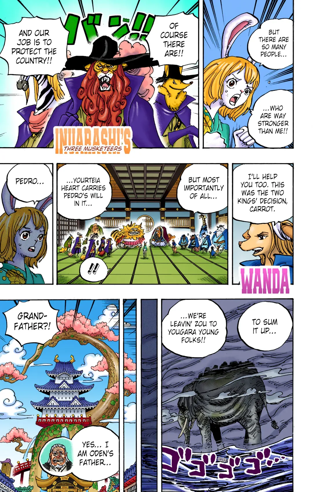 One Piece - Colored Chapter 1056 page 11