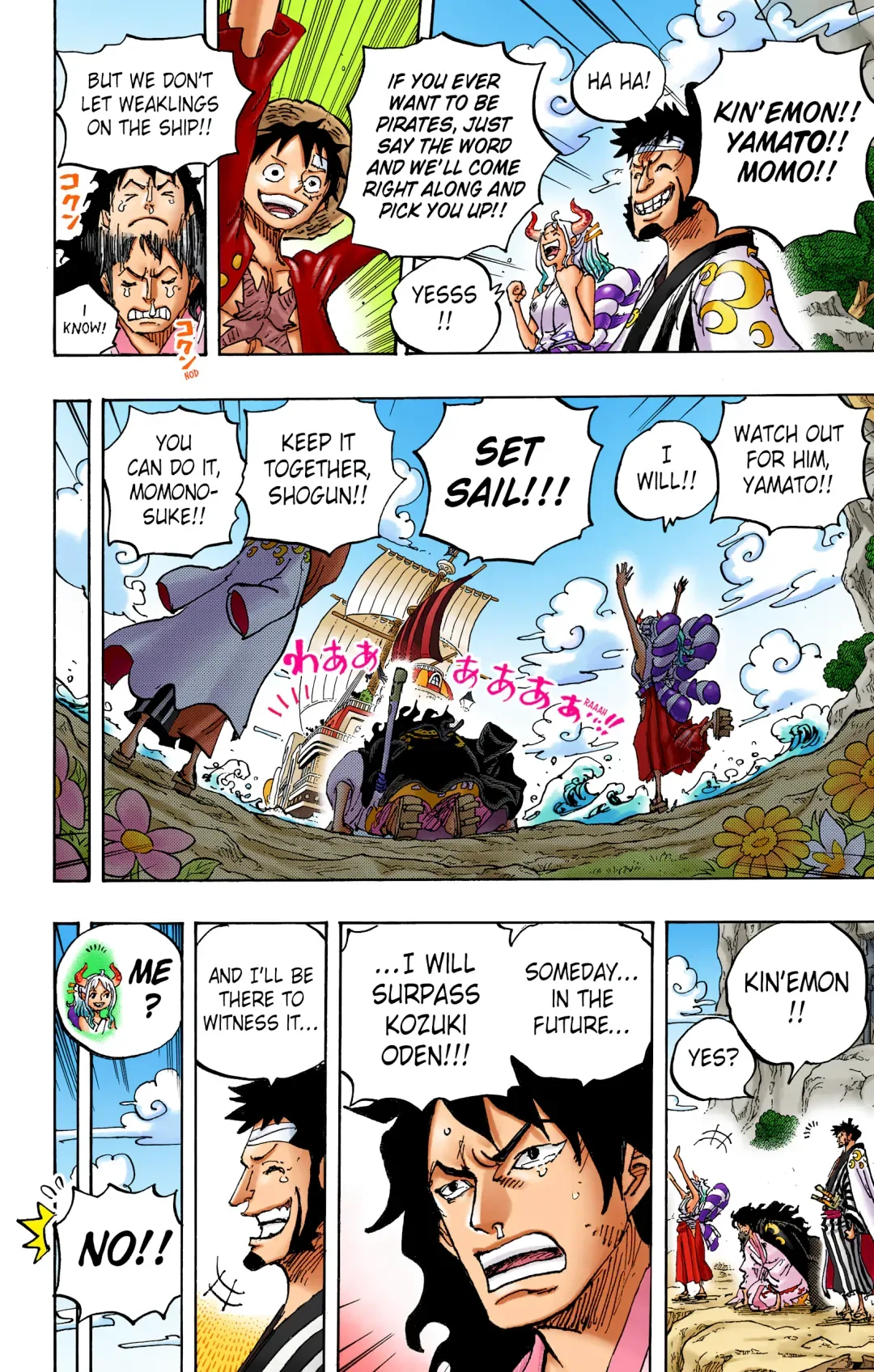 One Piece - Colored Chapter 1057 page 10