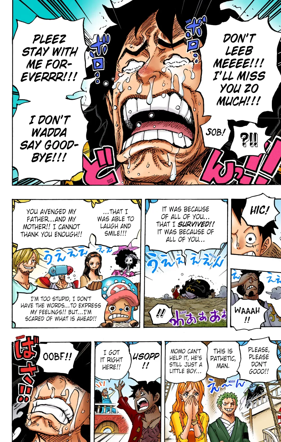 One Piece - Colored Chapter 1057 page 8