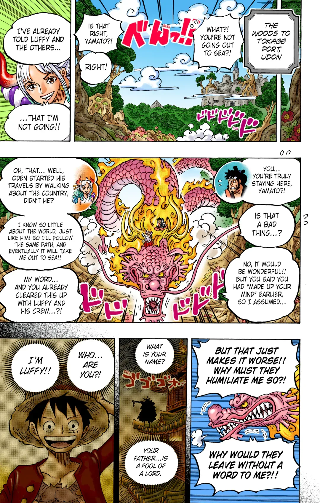 One Piece - Colored Chapter 1057 page 3