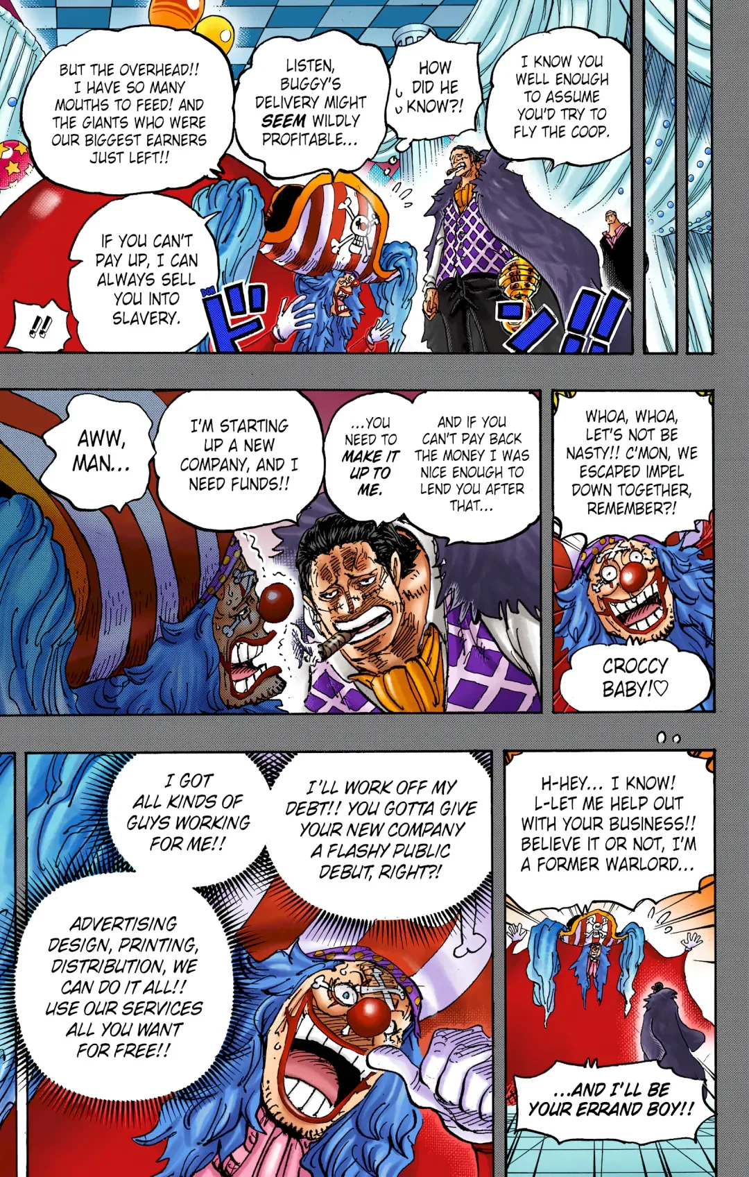 One Piece - Colored Chapter 1058 page 10