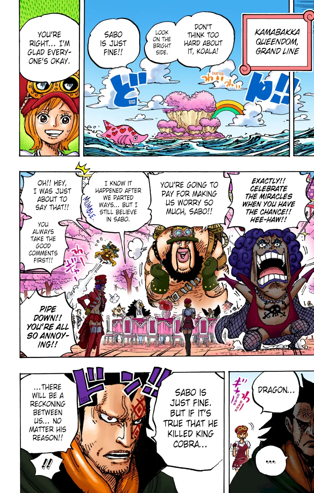 One Piece - Colored Chapter 1058 page 15