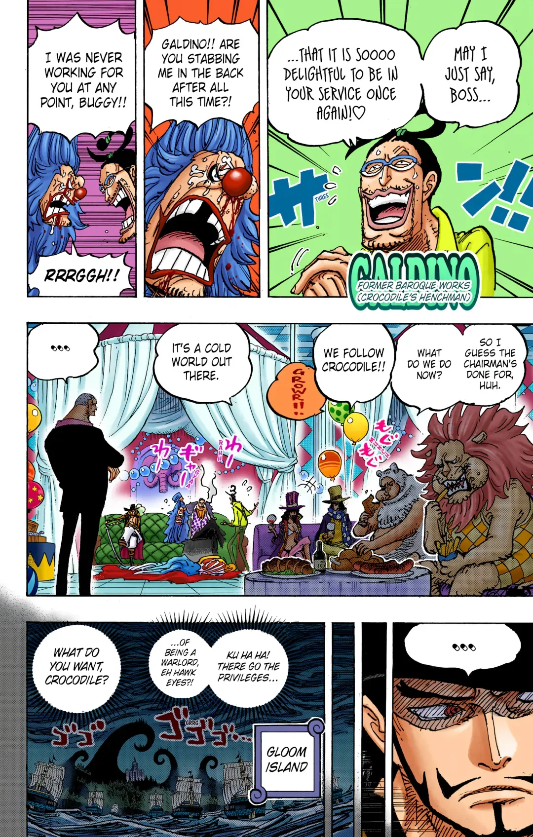 One Piece - Colored Chapter 1058 page 7