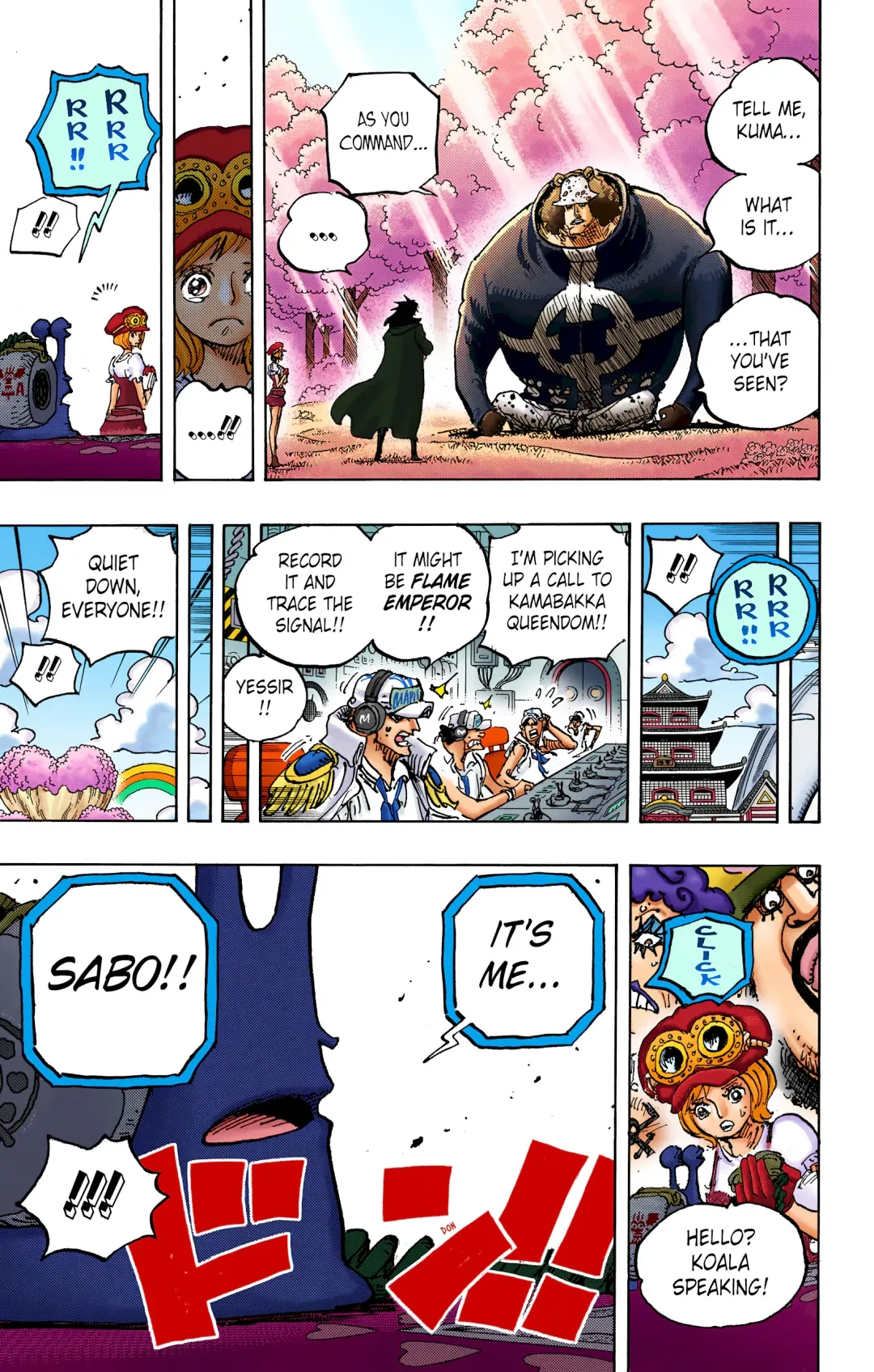 One Piece - Colored Chapter 1058 page 16