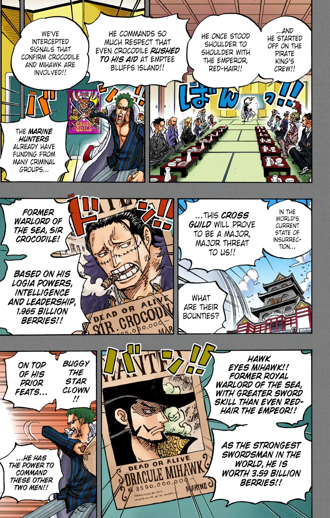 One Piece - Colored Chapter 1058 page 12