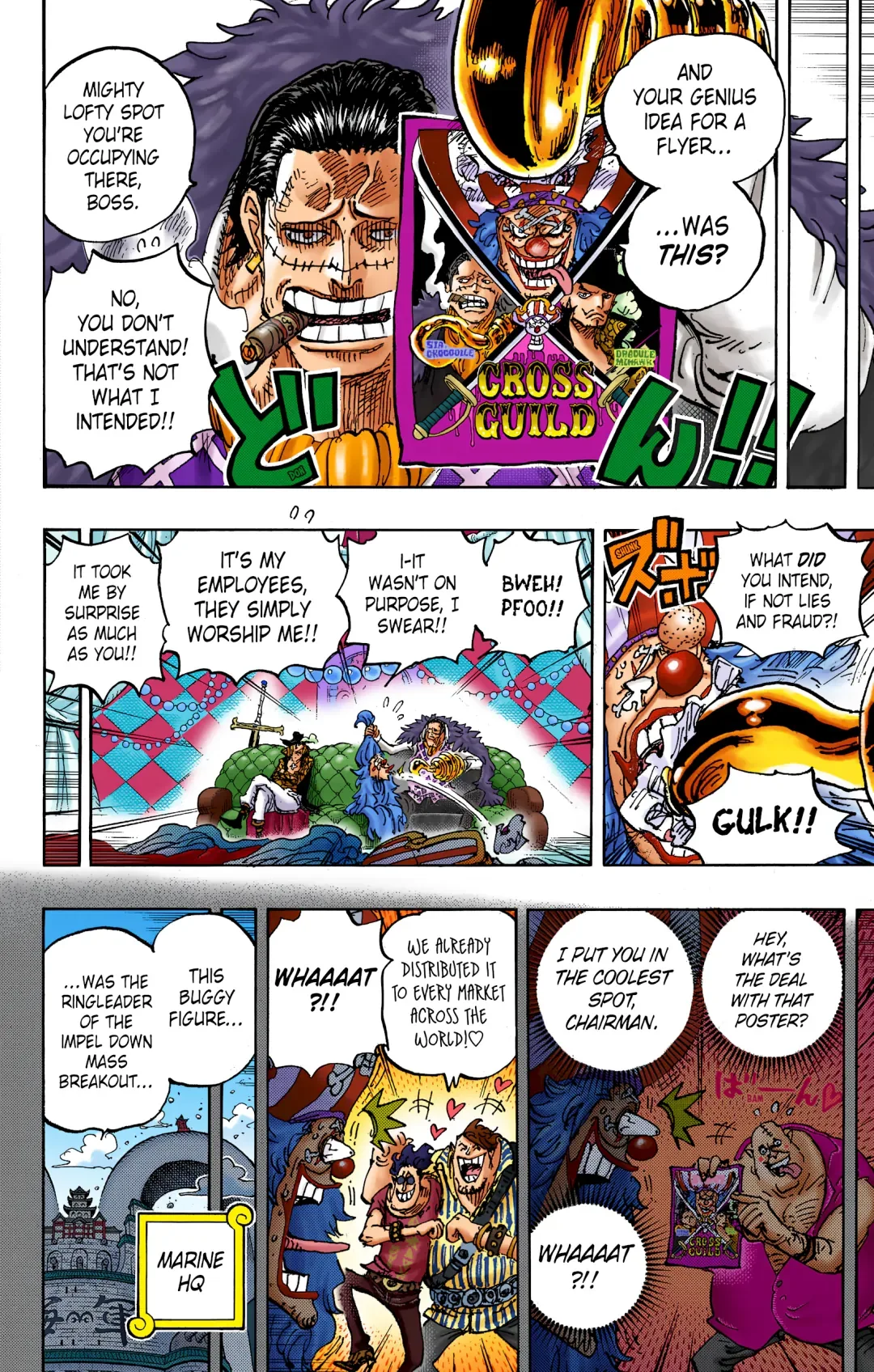 One Piece - Colored Chapter 1058 page 11