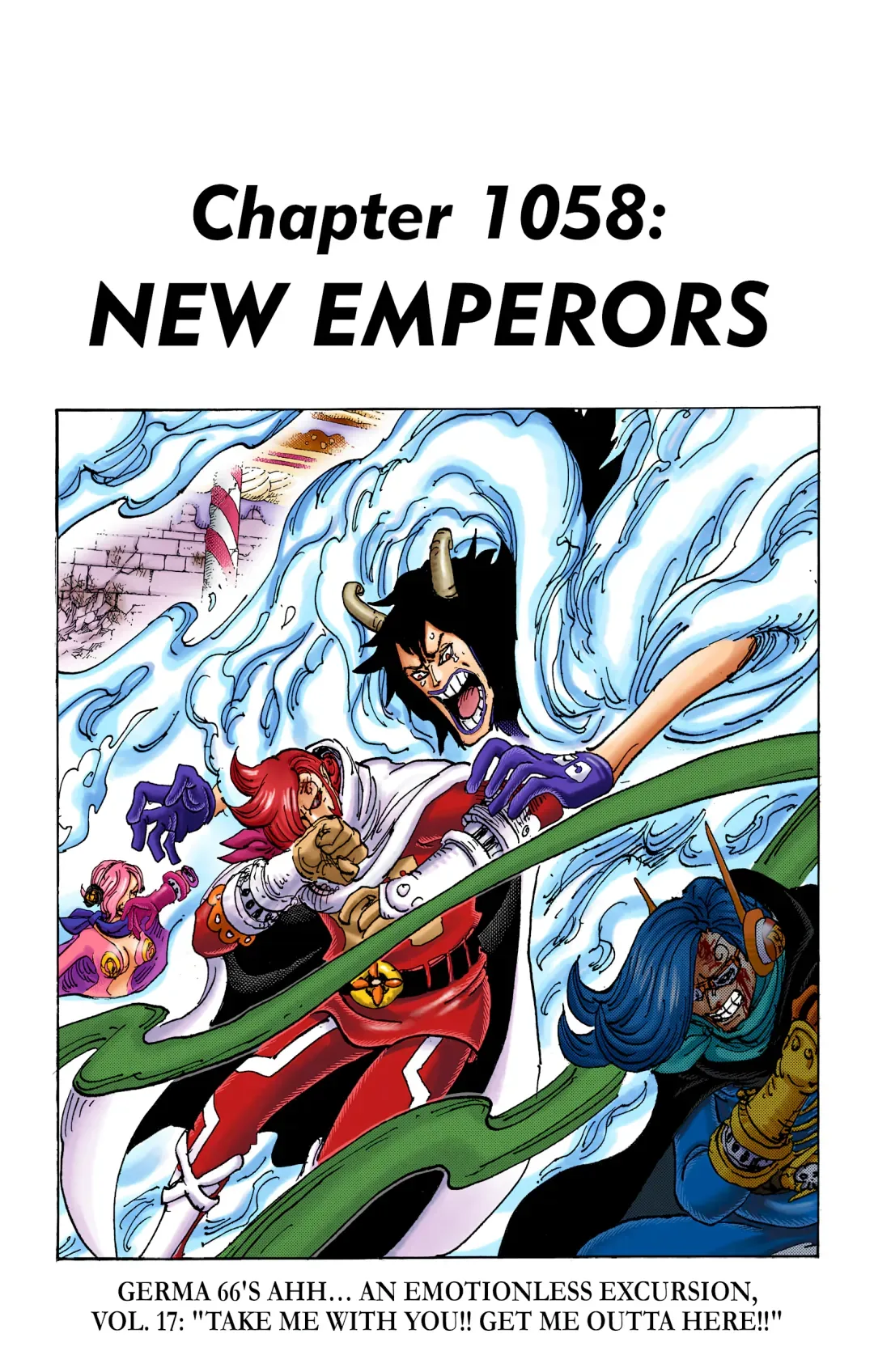 One Piece - Colored Chapter 1058 page 1