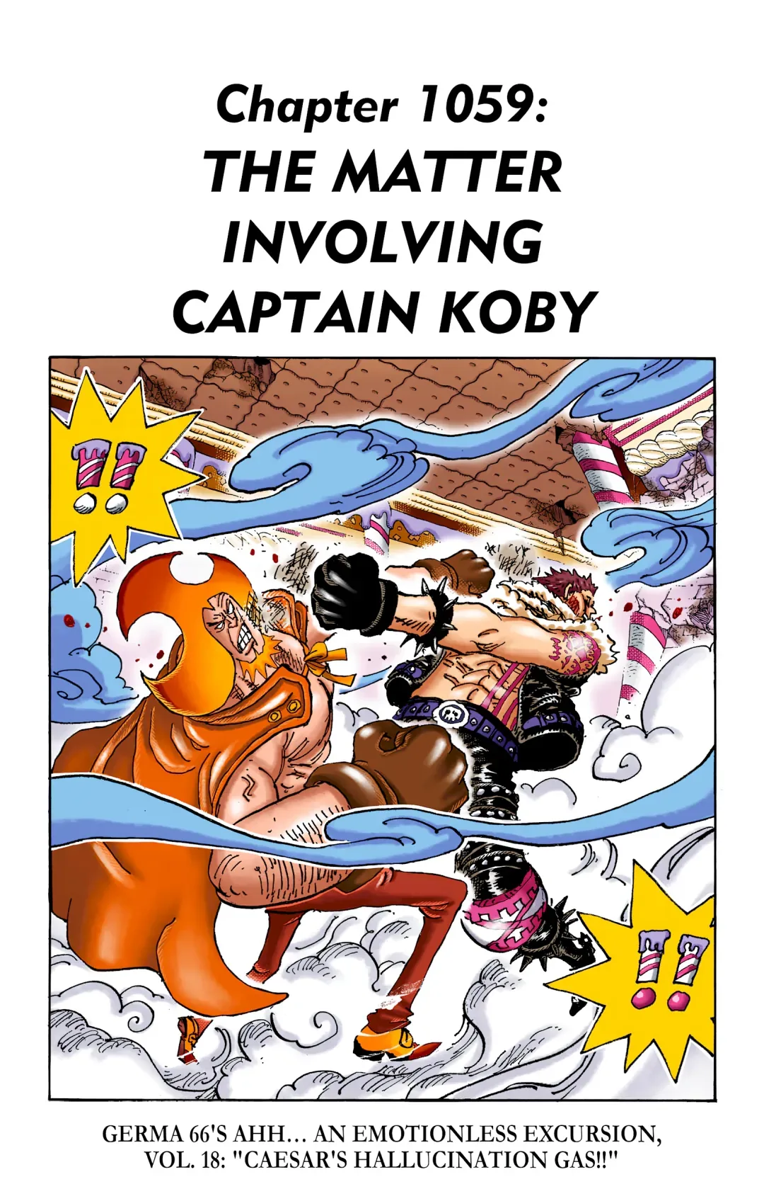 One Piece - Colored Chapter 1059 page 1