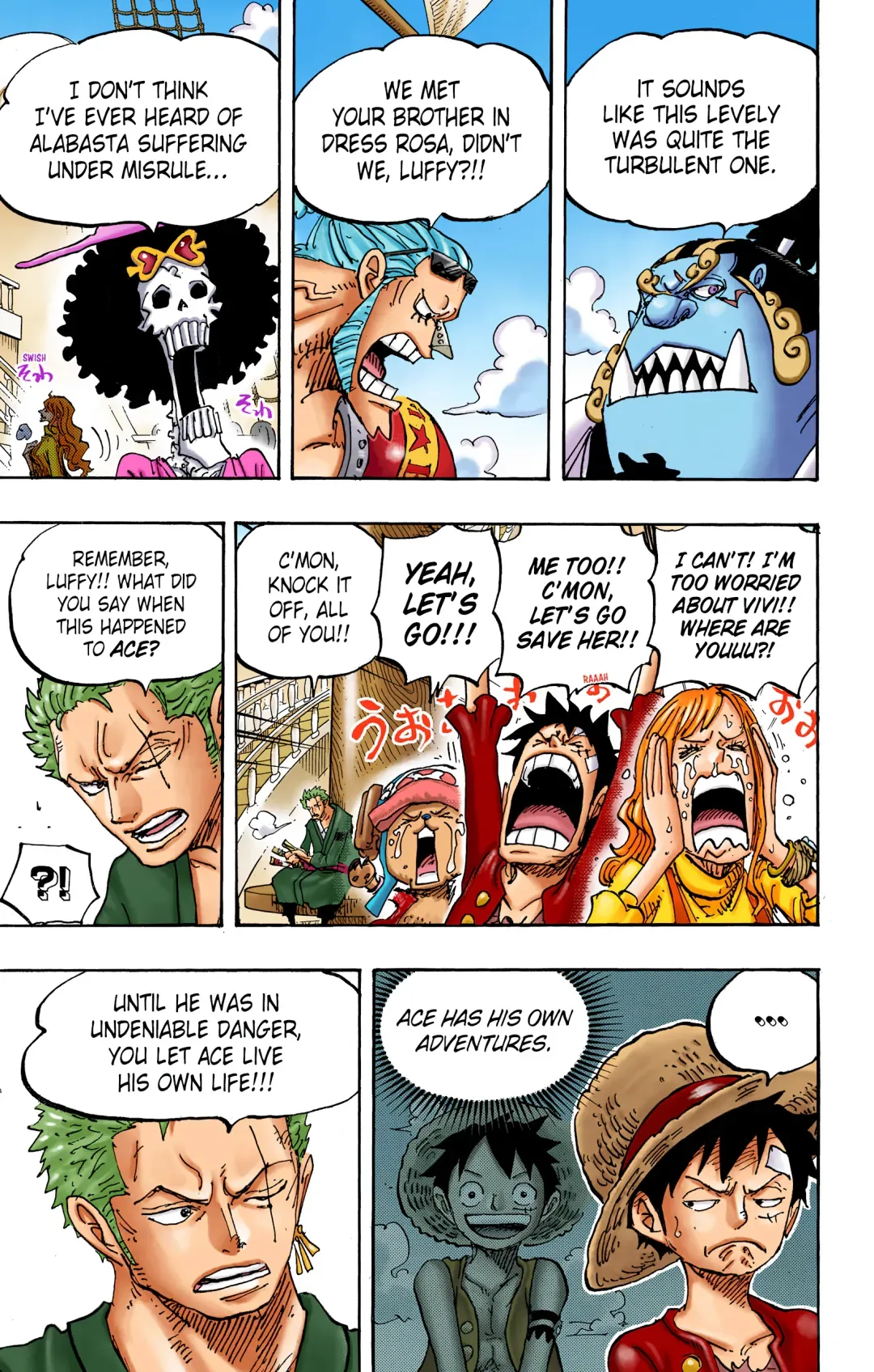 One Piece - Colored Chapter 1060 page 4