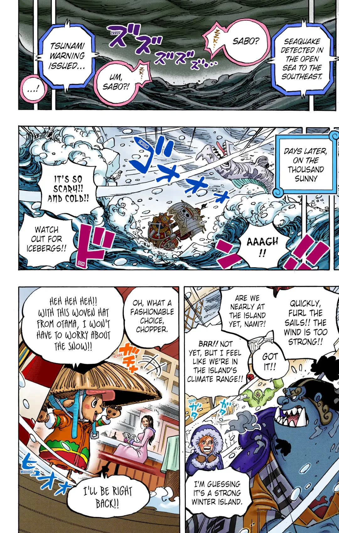 One Piece - Colored Chapter 1060 page 13