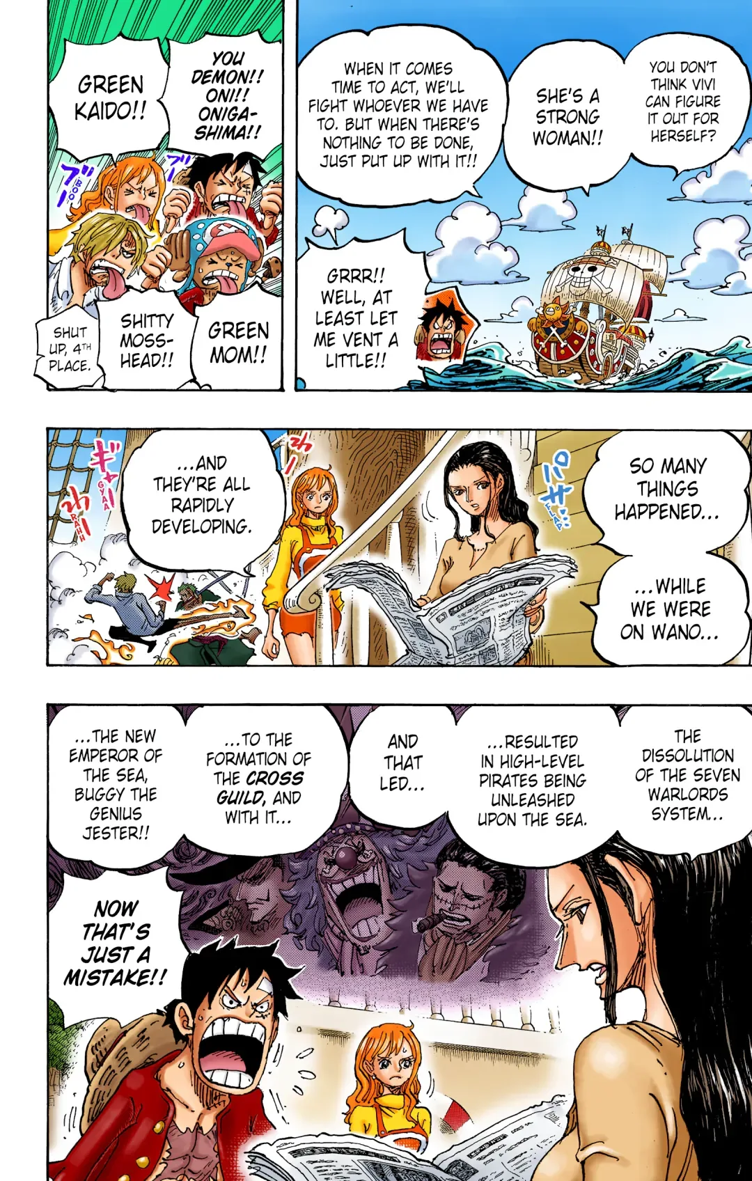One Piece - Colored Chapter 1060 page 5