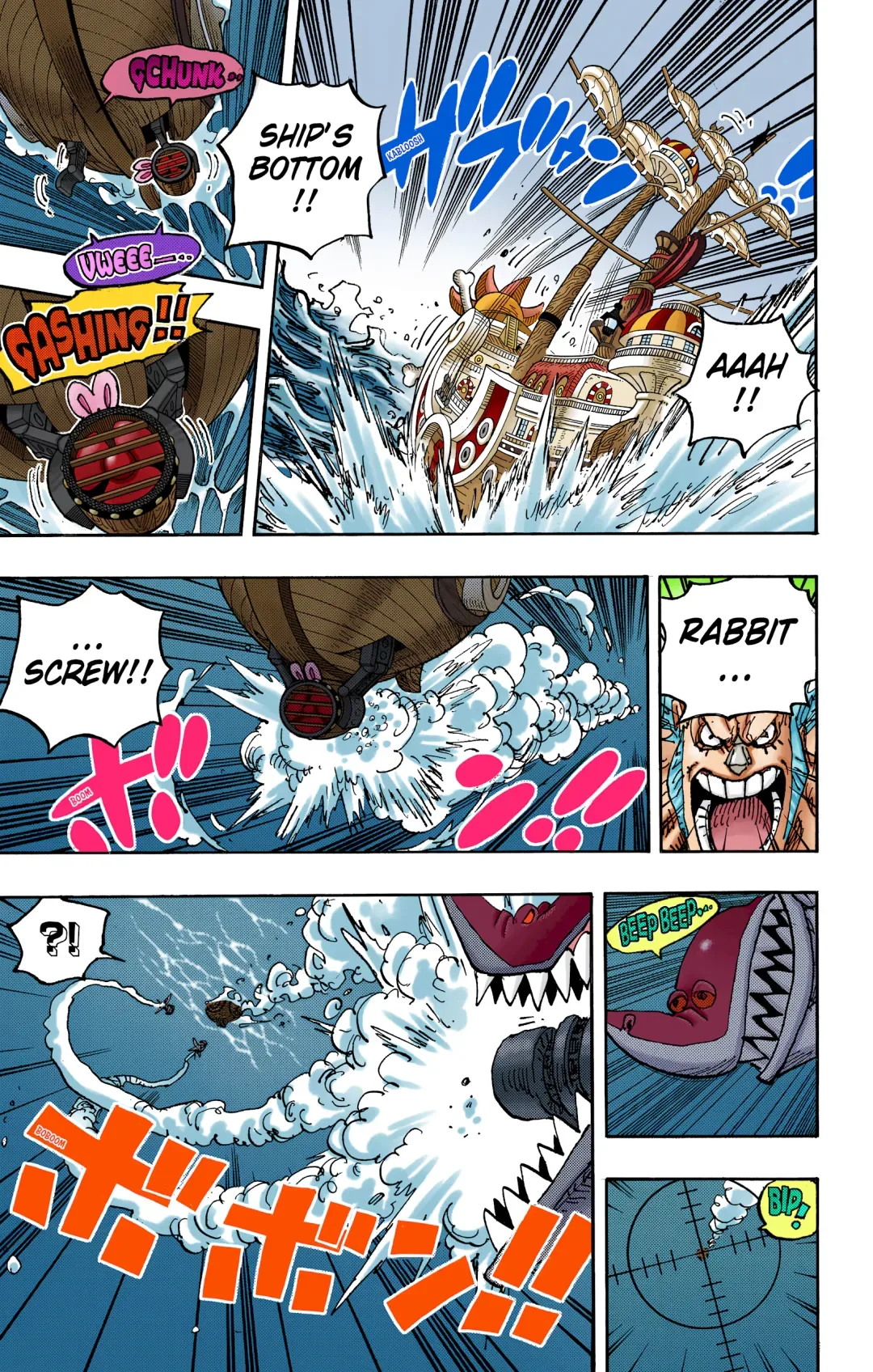 One Piece - Colored Chapter 1061 page 4