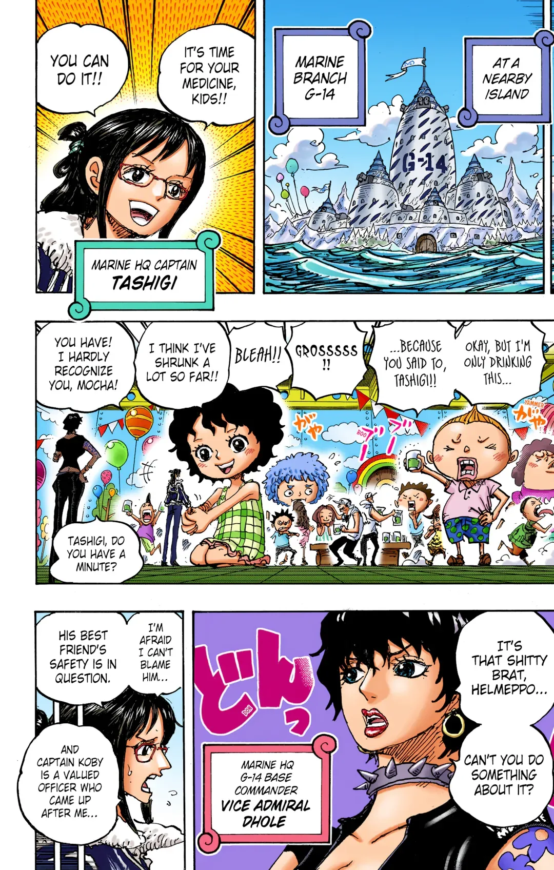 One Piece - Colored Chapter 1061 page 8
