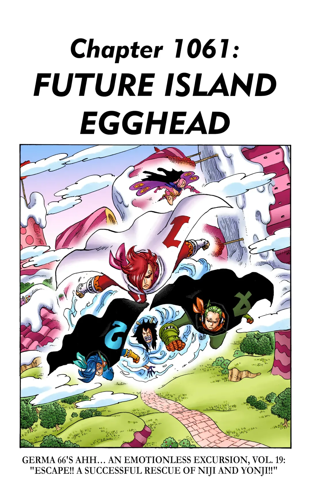 One Piece - Colored Chapter 1061 page 1