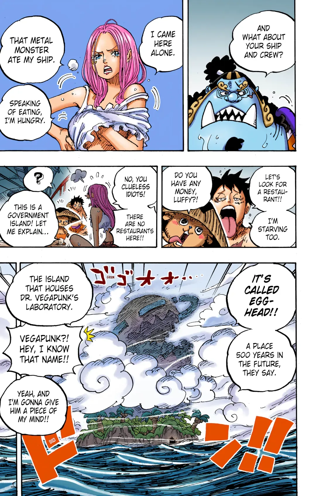 One Piece - Colored Chapter 1061 page 11