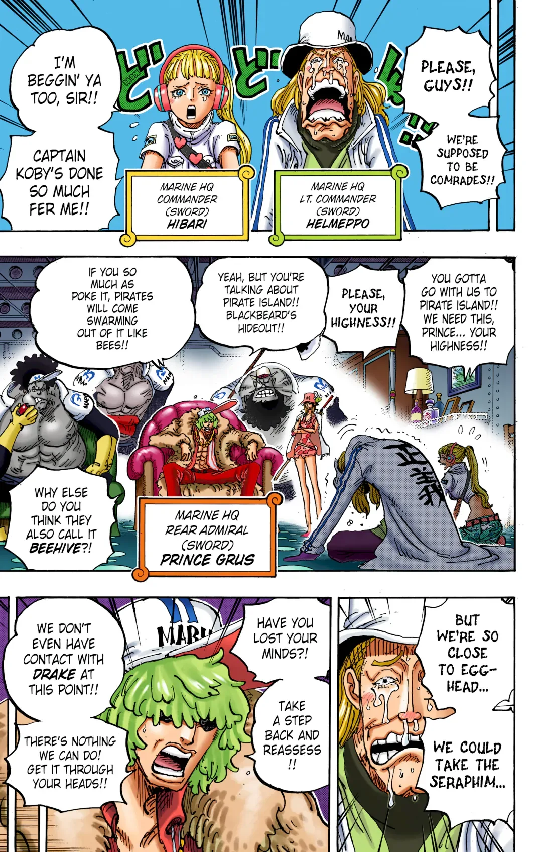 One Piece - Colored Chapter 1061 page 9
