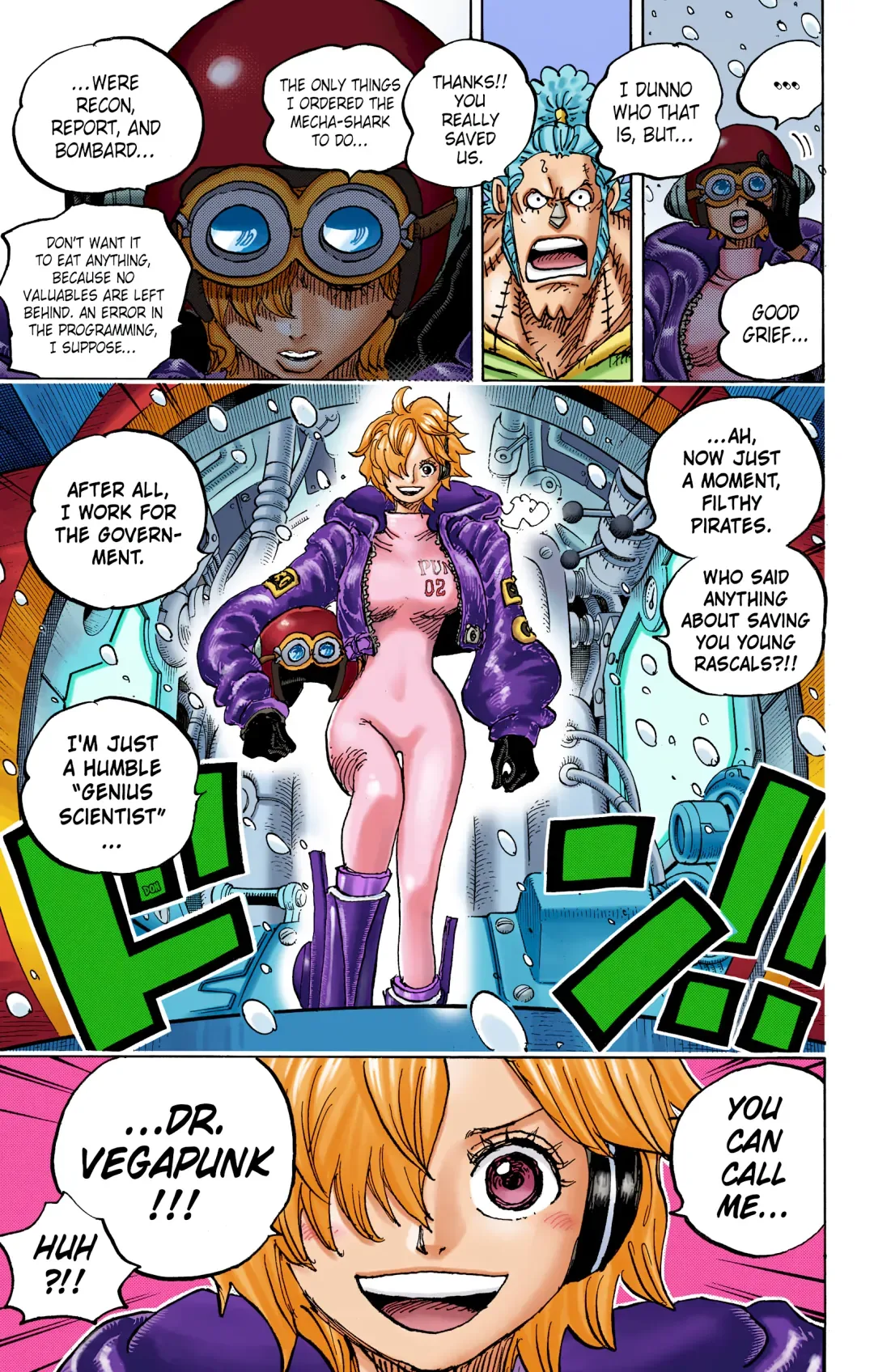 One Piece - Colored Chapter 1061 page 13