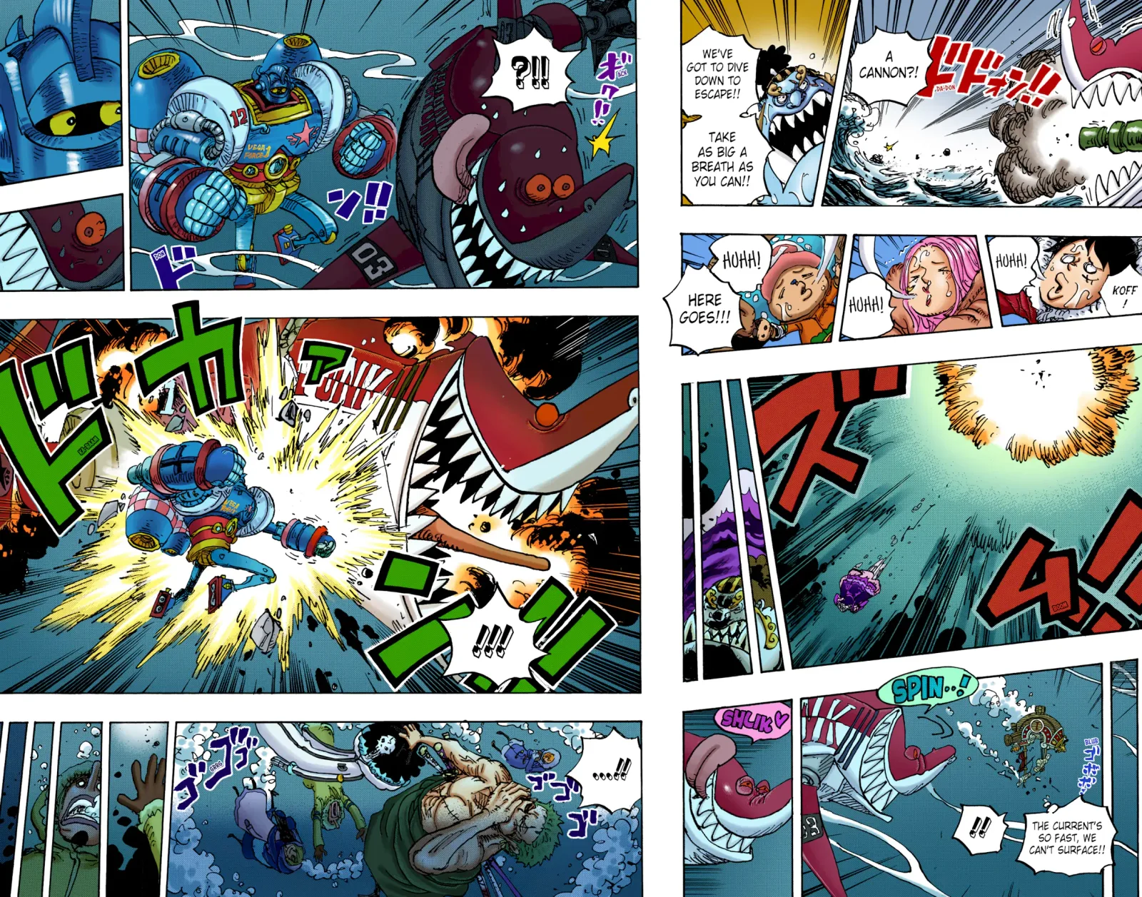 One Piece - Colored Chapter 1061 page 7