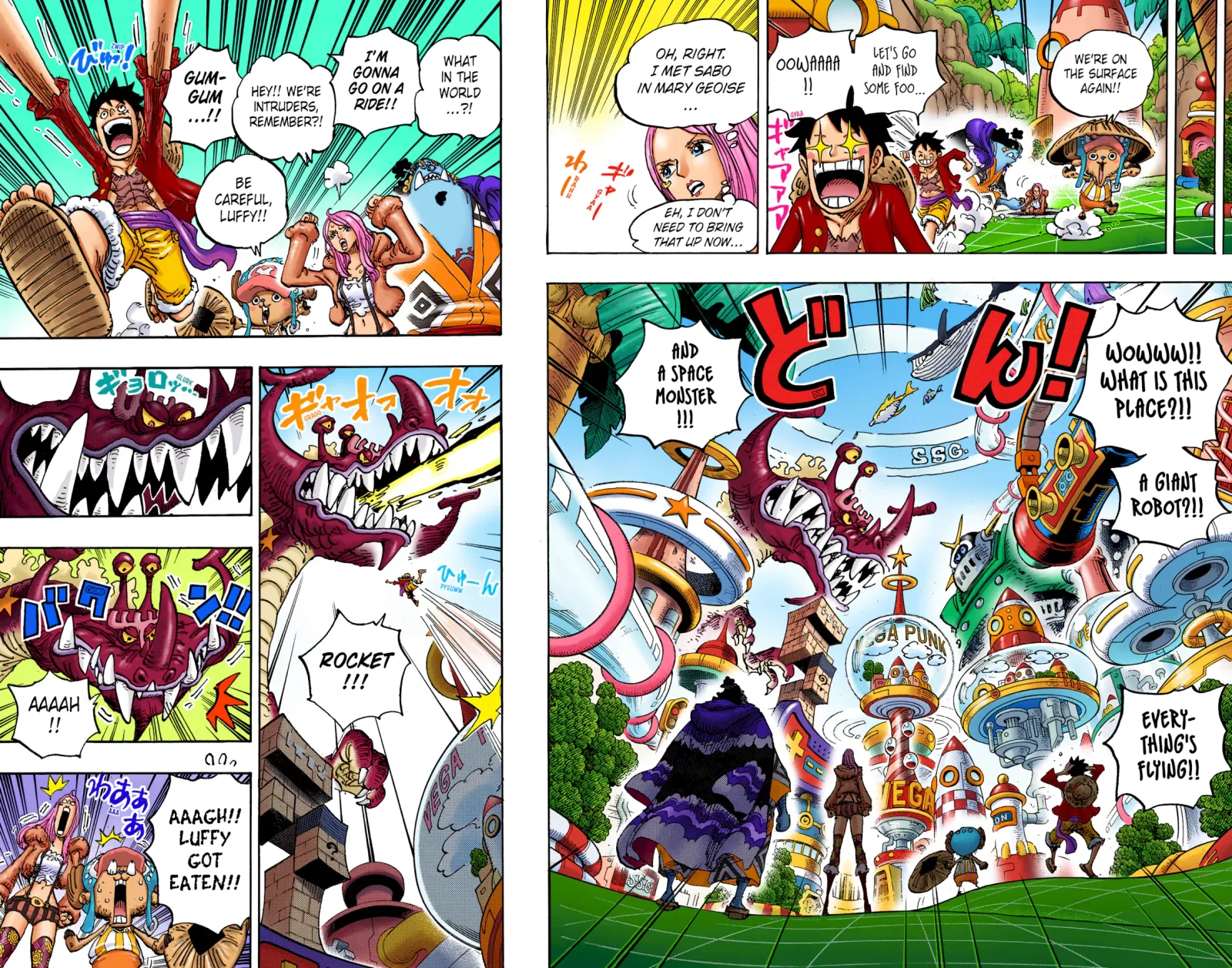 One Piece - Colored Chapter 1062 page 7