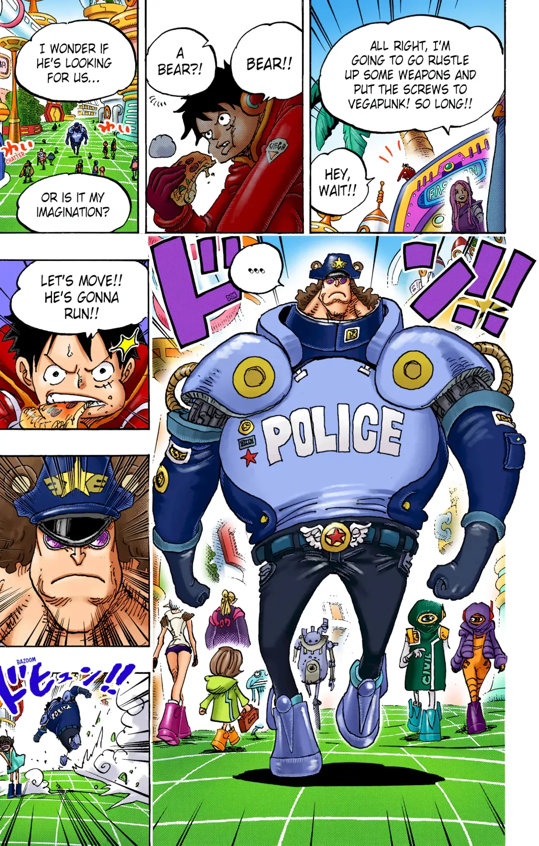 One Piece - Colored Chapter 1063 page 5