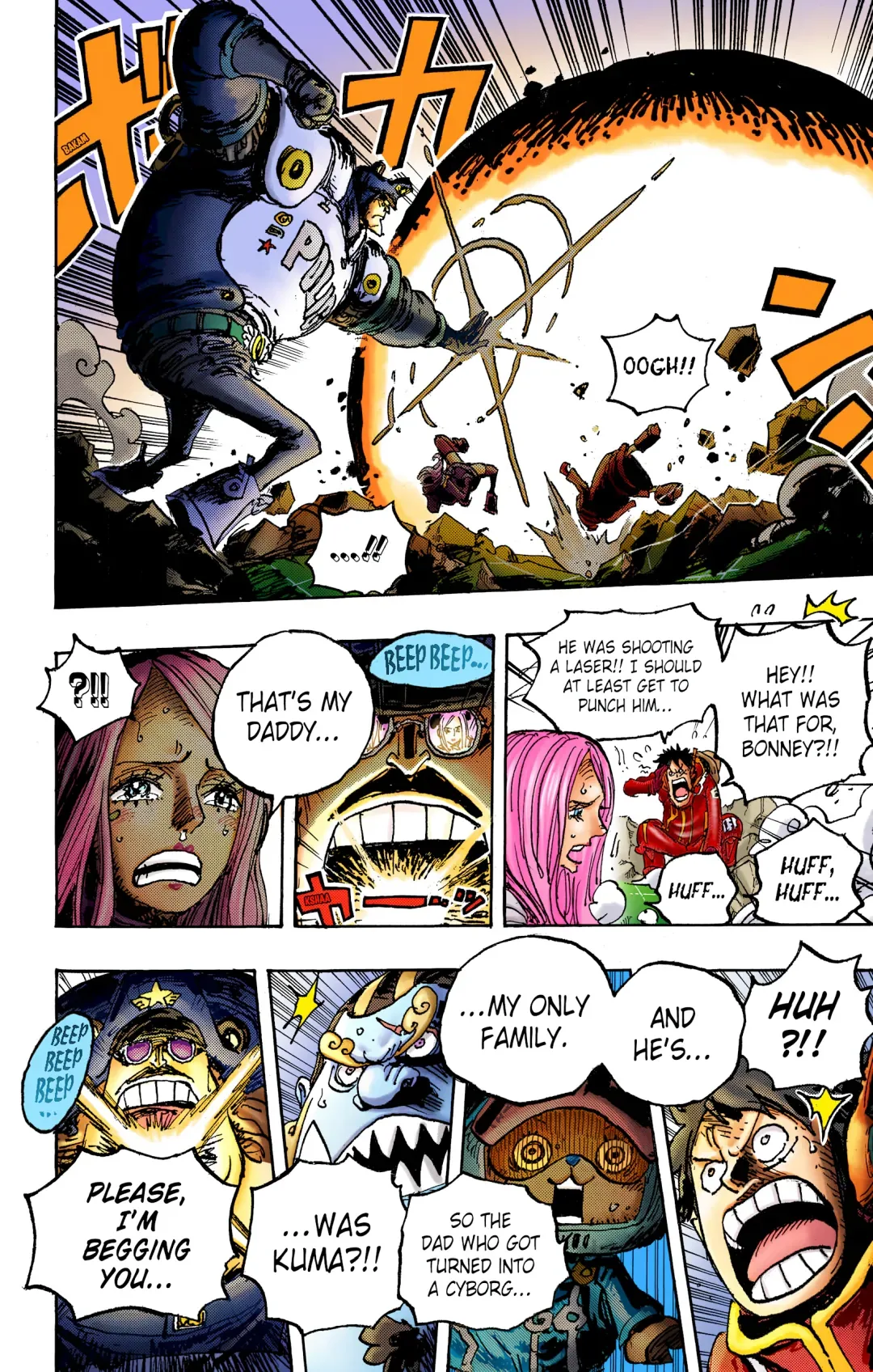One Piece - Colored Chapter 1063 page 7